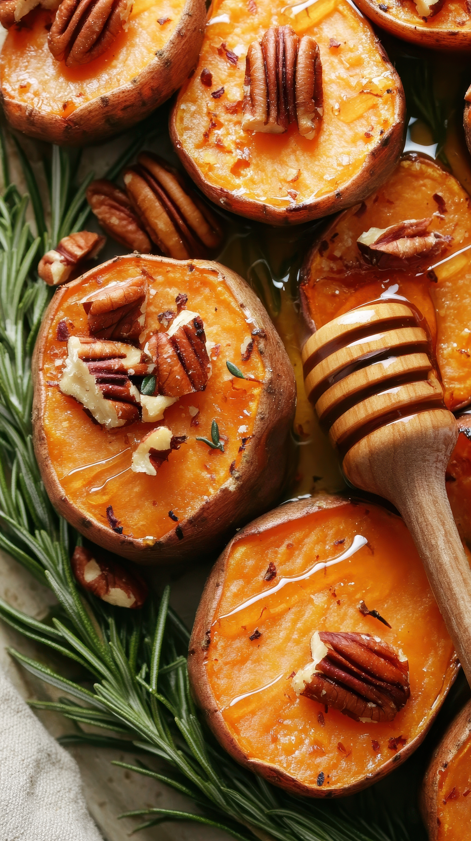 French Hazelnut and Orange Madeleines with Honey Glaze