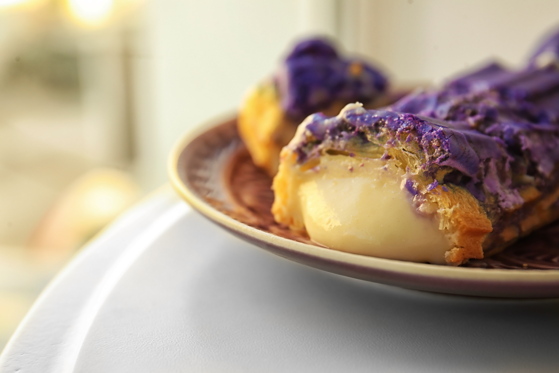 French Lavender Crème Brûlée