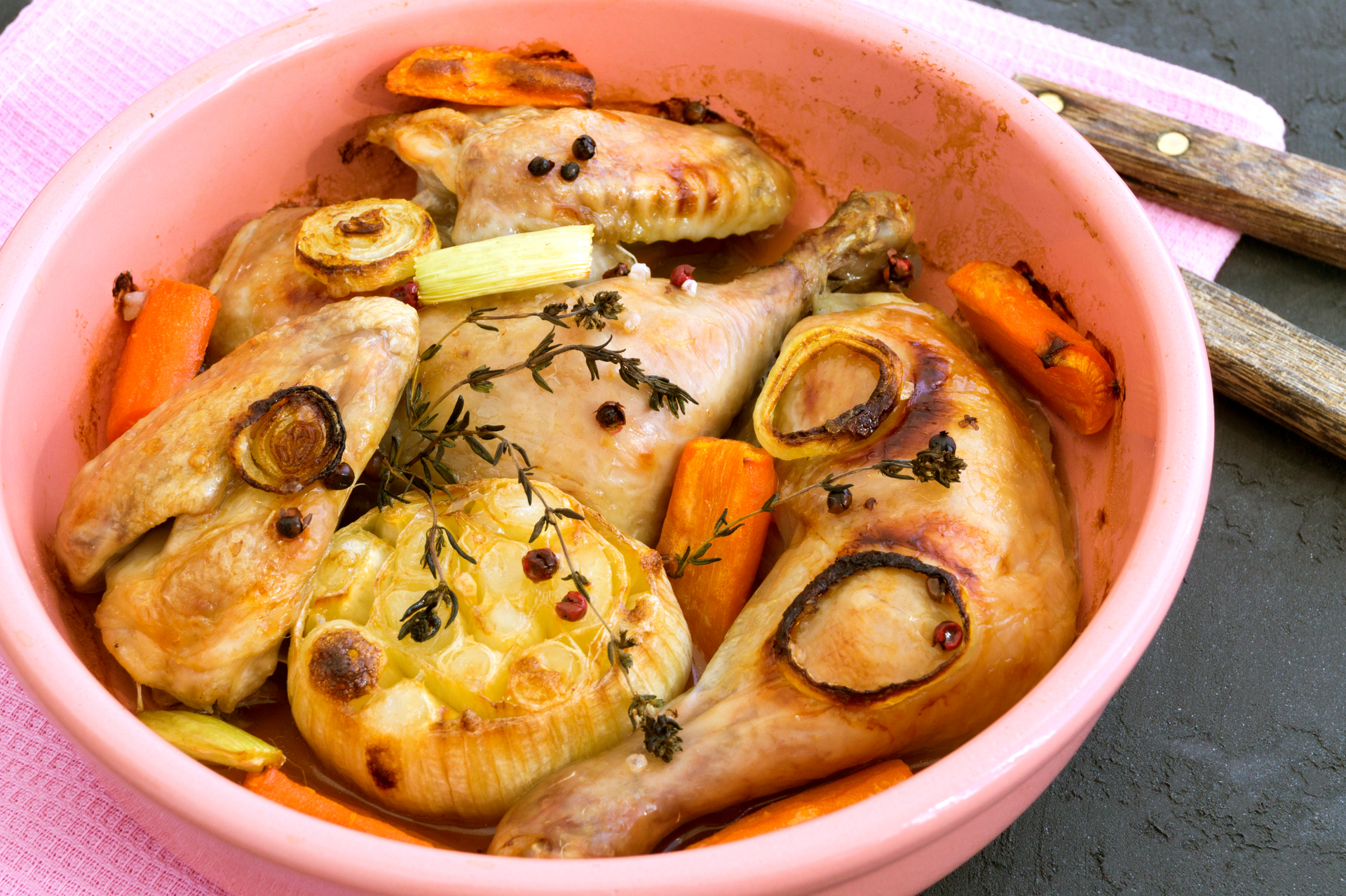 French Poulet Basquaise