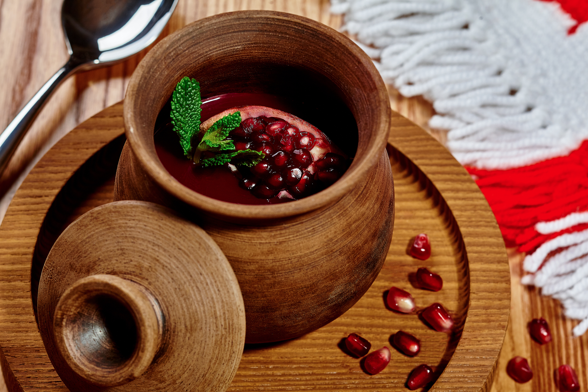 Georgian Kharcho with Pomegranate Molasses