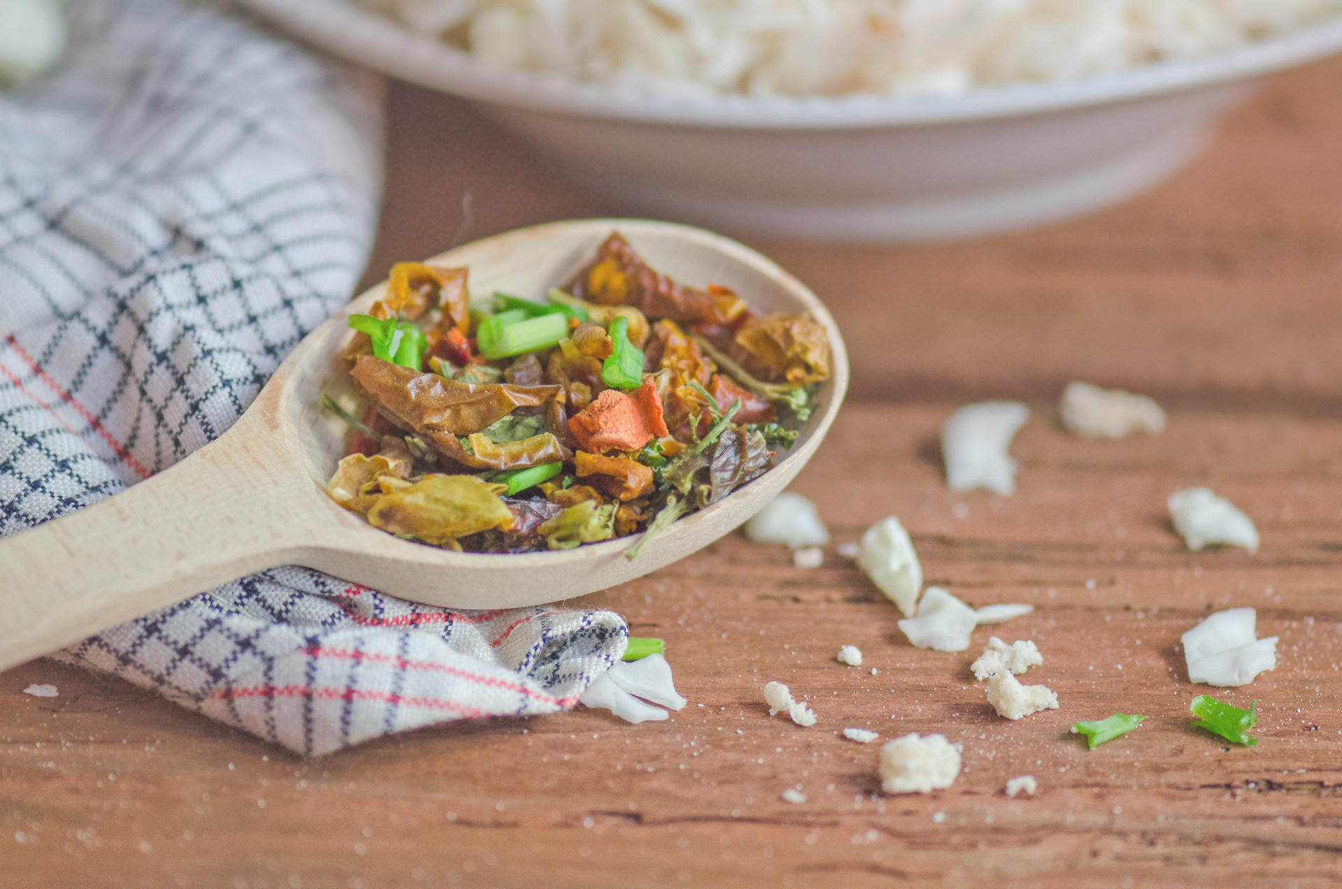 Gobi Manchurian with Ginger and Green Chilies