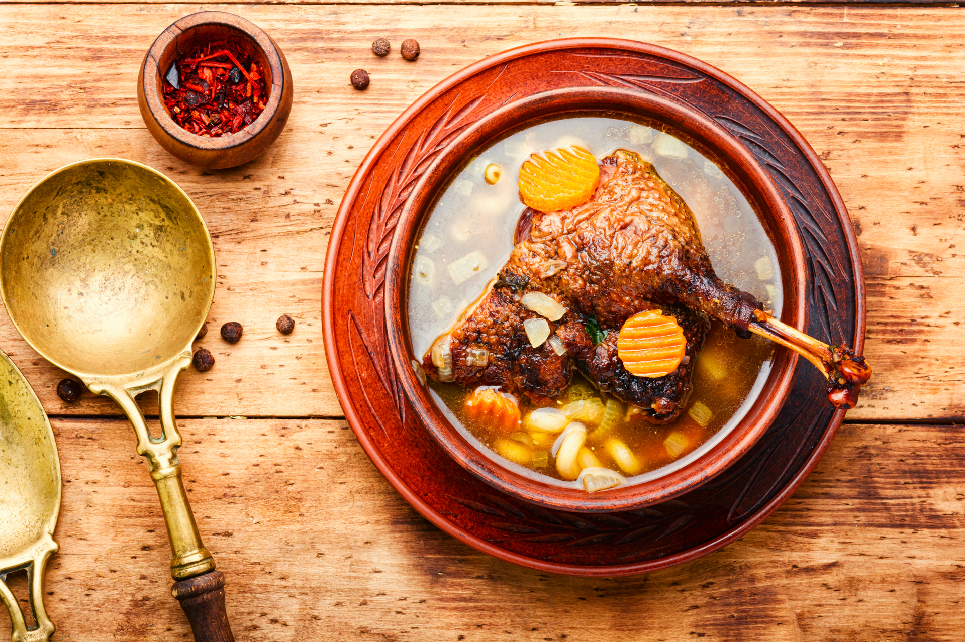 Golden Moroccan Saffron Lamb with Caramelized Onions