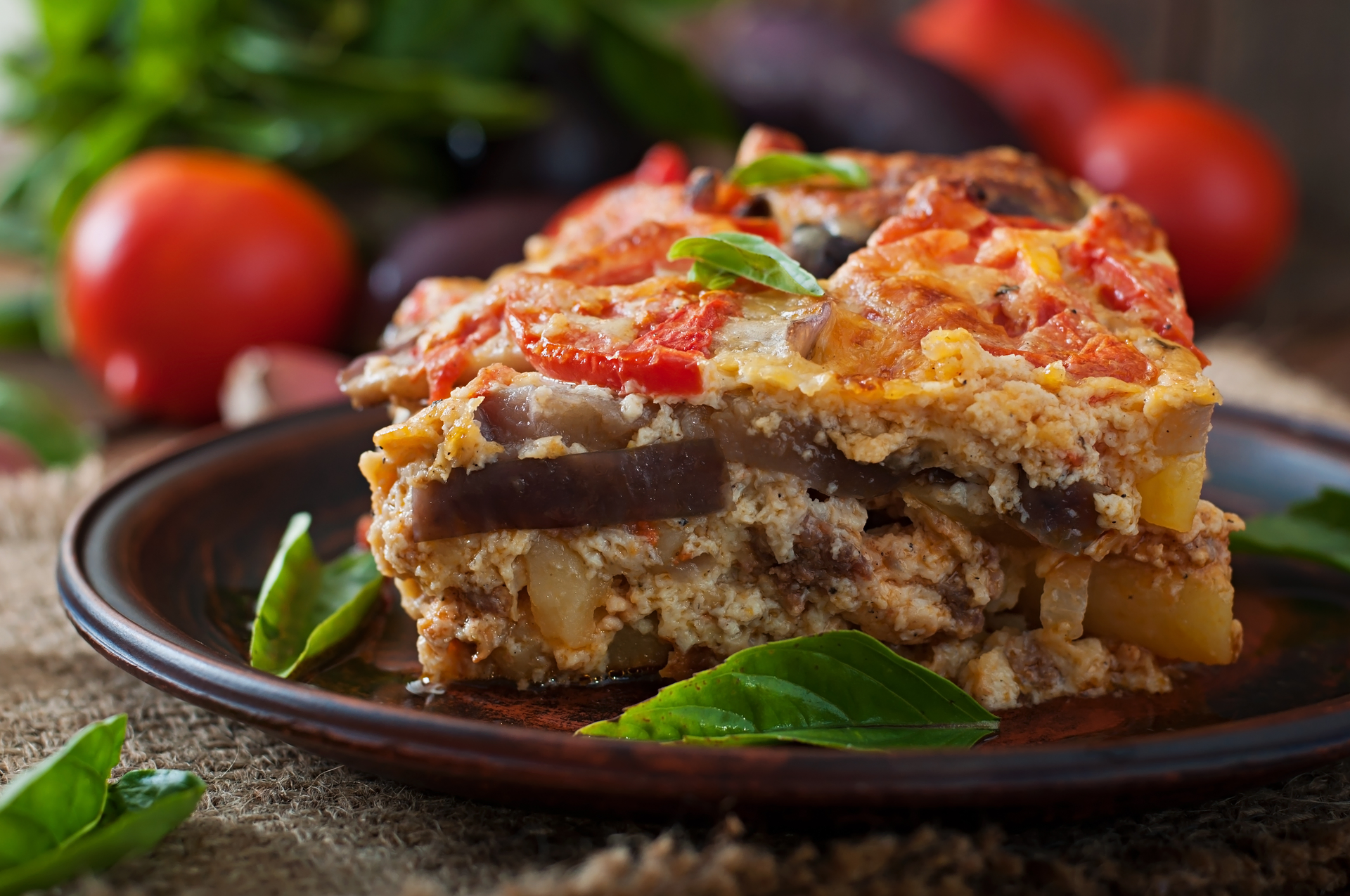 Greek Eggplant Moussaka