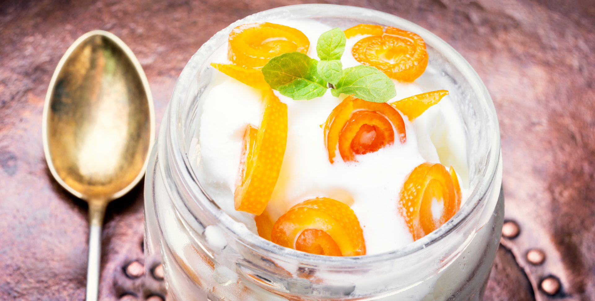 Greek Mastiha Panna Cotta with Orange Blossom Syrup