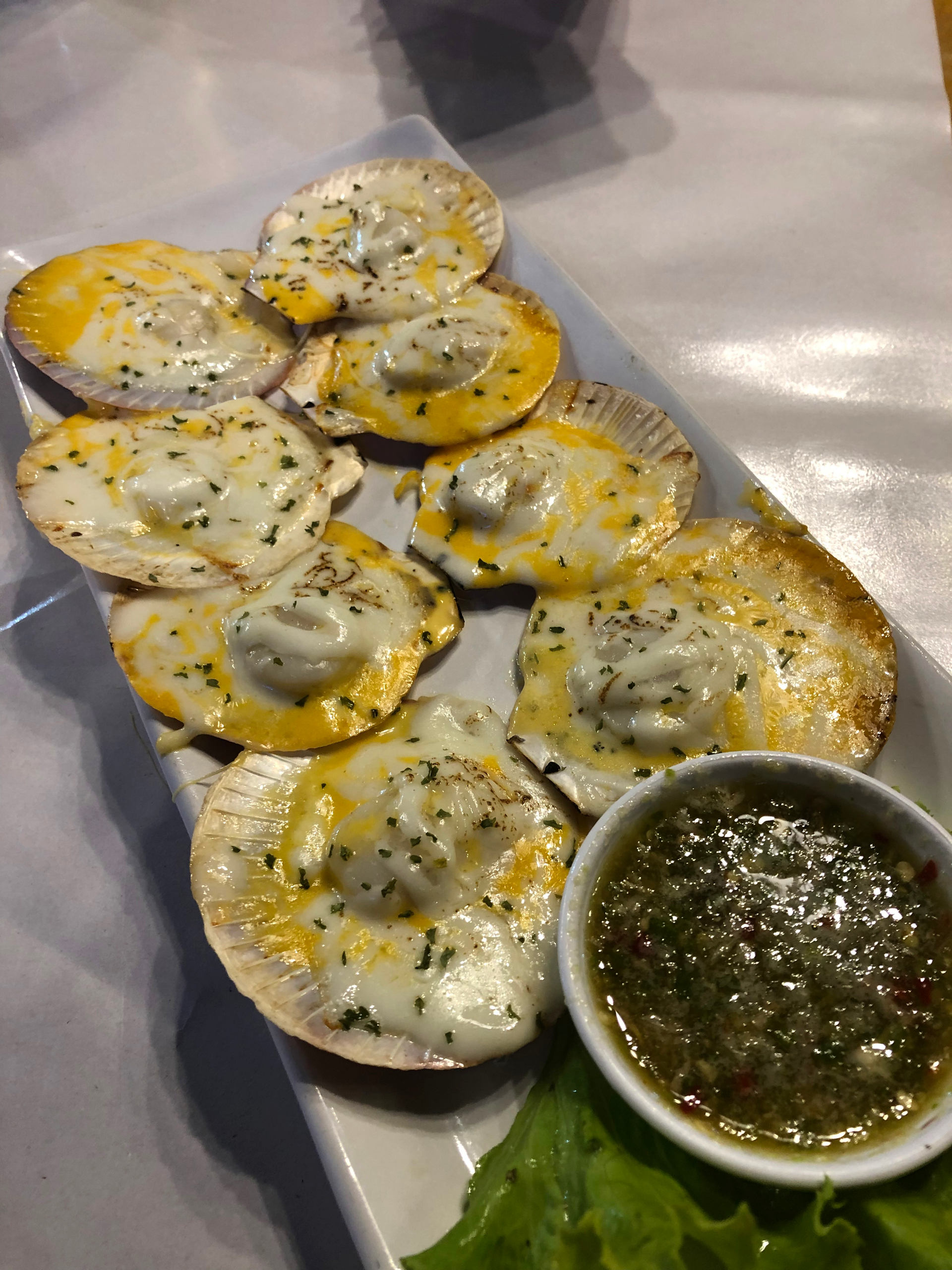 Greek Roasted Eggplant Fritters with Ouzo Dipping Sauce