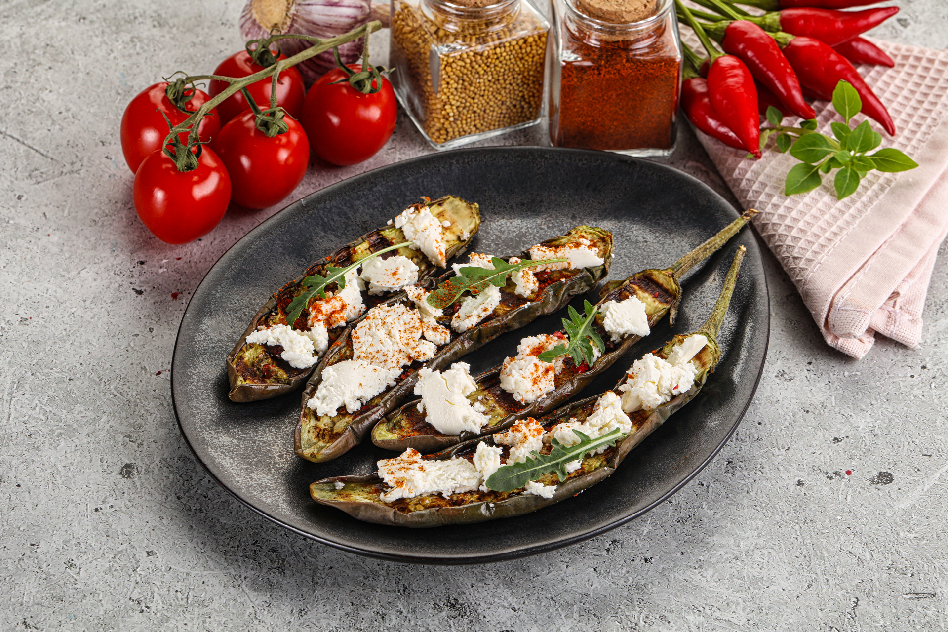 Greek Saganaki Mussels with Ouzo and Feta