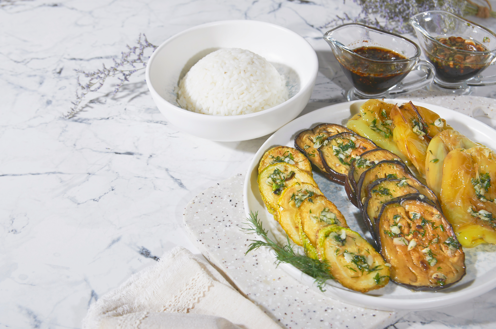 Greek Zucchini Blossoms Stuffed with Feta and Herbs