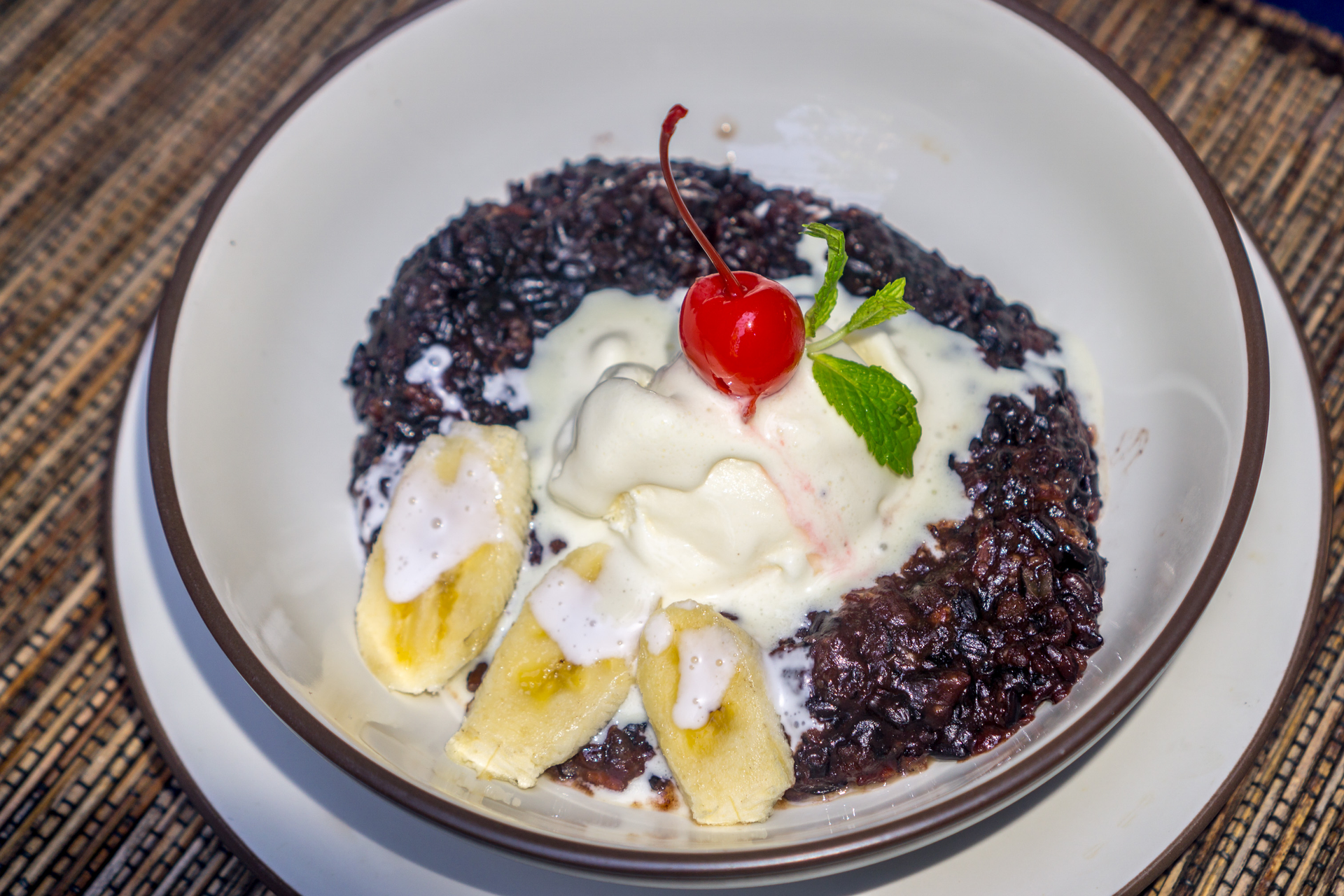 Guyanese Black Pudding with Casareep-Boiled Rice