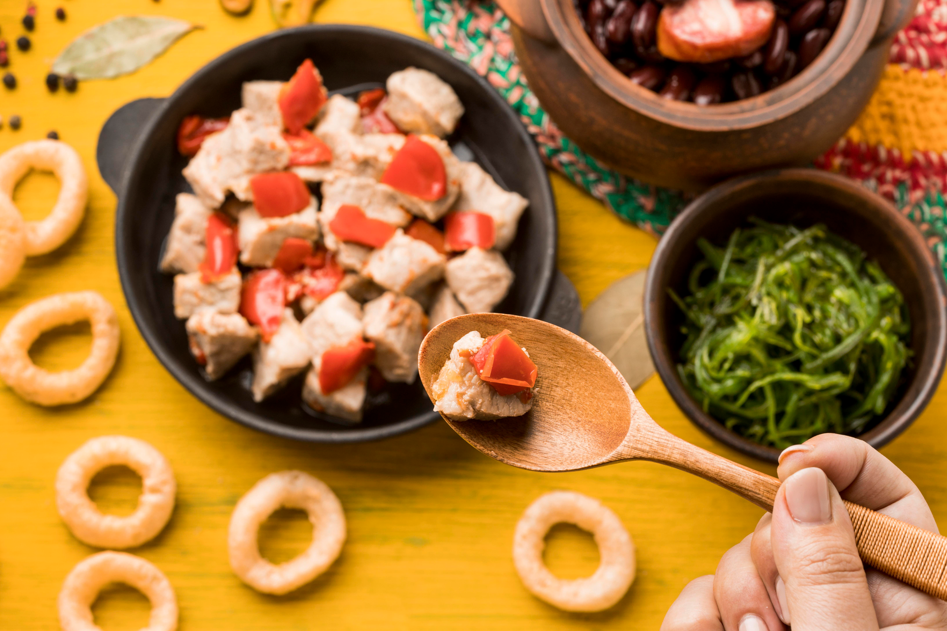 Hearty Colombian Ajiaco with Guasca Herbs