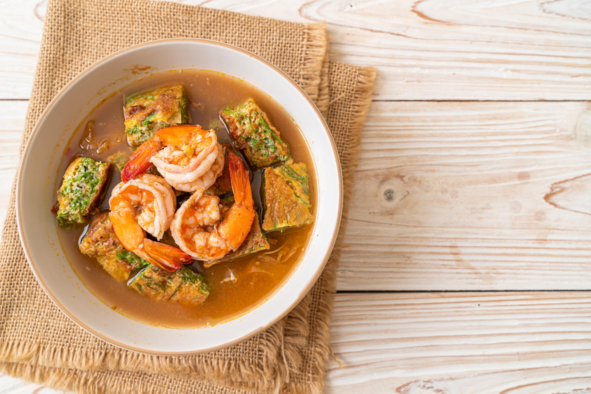 Hearty Filipino Kare-Kare with Peanuts and Shrimp Paste