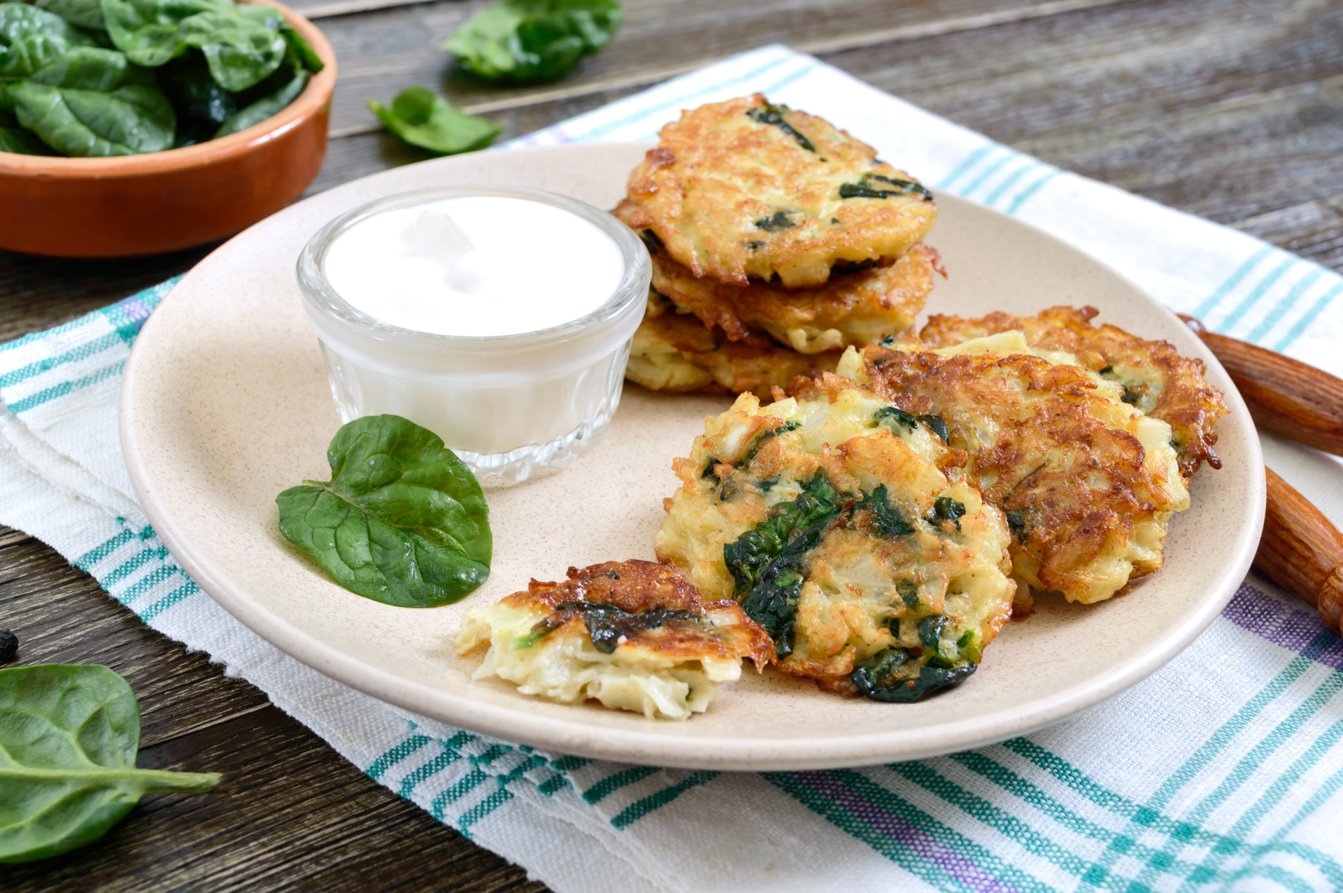 Hearty Irish Boxty with Sour Cream and Chives
