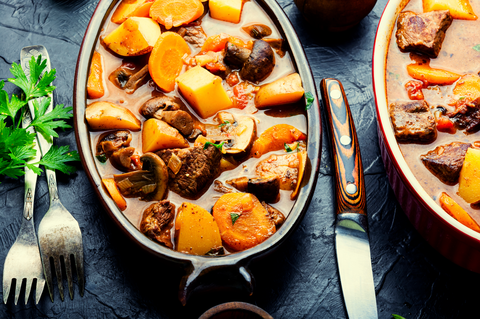 Hearty Welsh Cawl with Lamb and Root Vegetables
