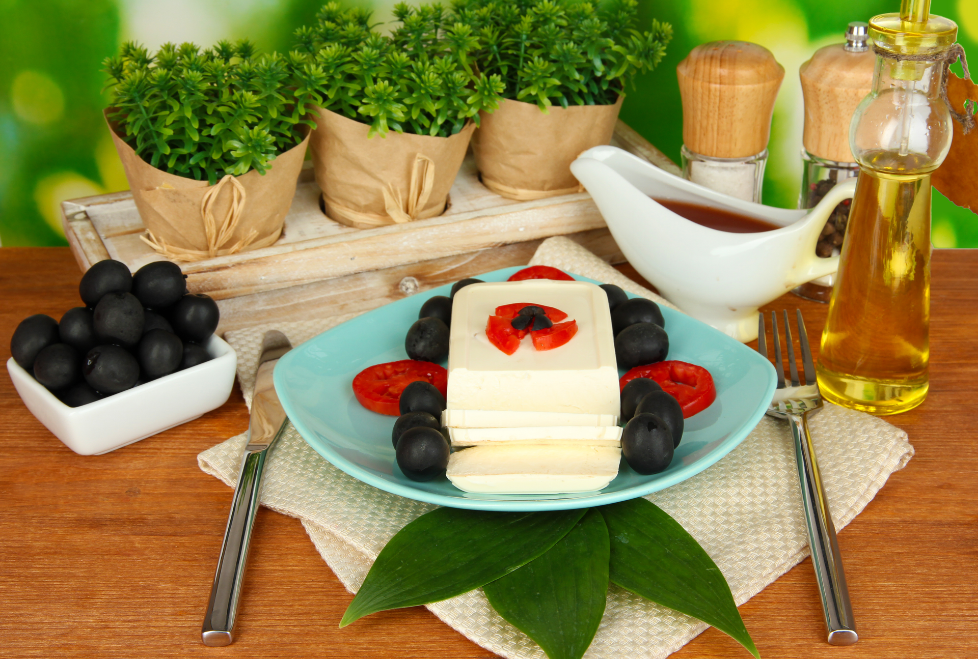 Herbaceous Cypriot Halloumi Saganaki with Grape Must Reduction