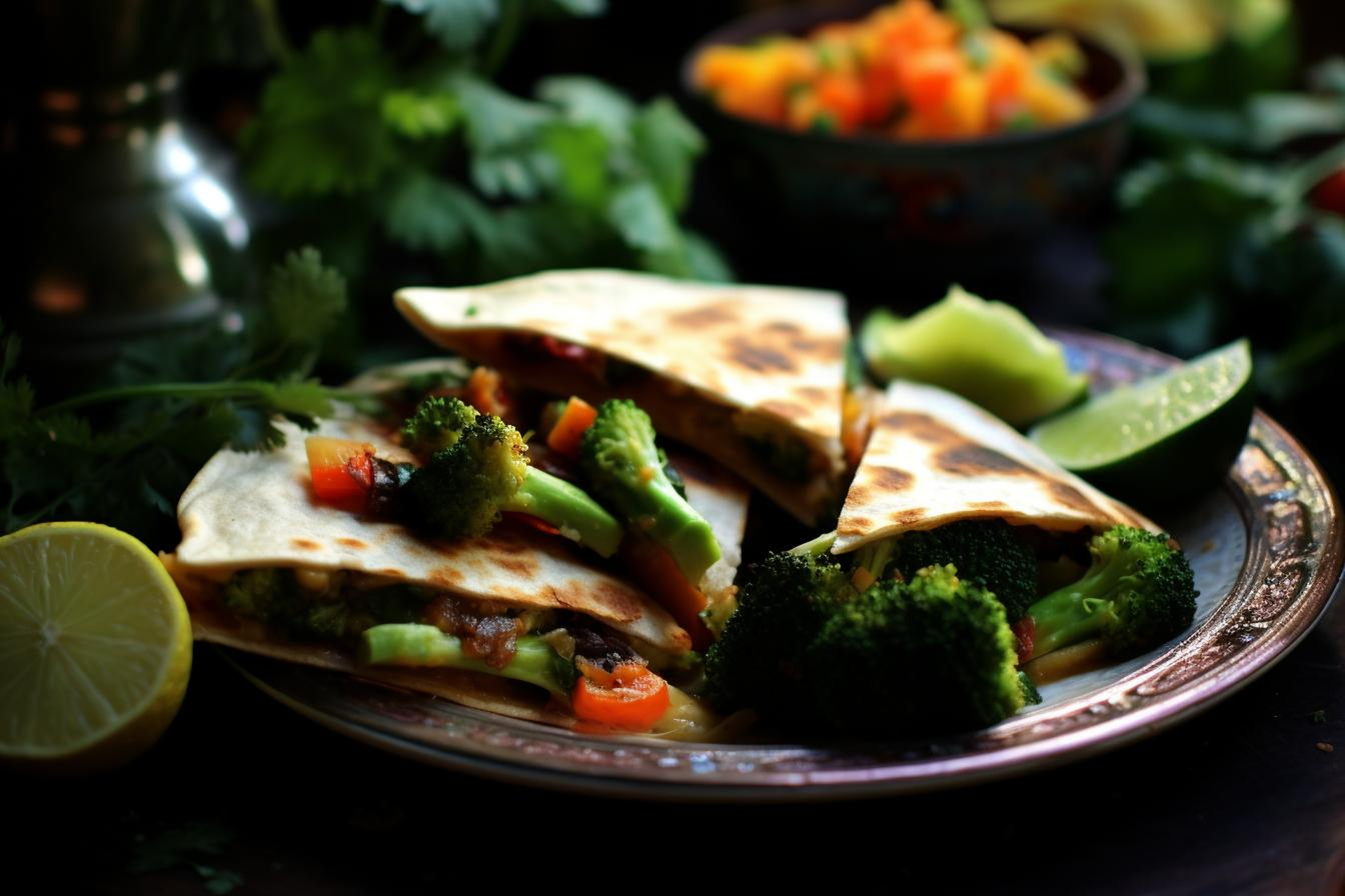 Herbaceous Mexican Huitlacoche Quesadillas with Epazote