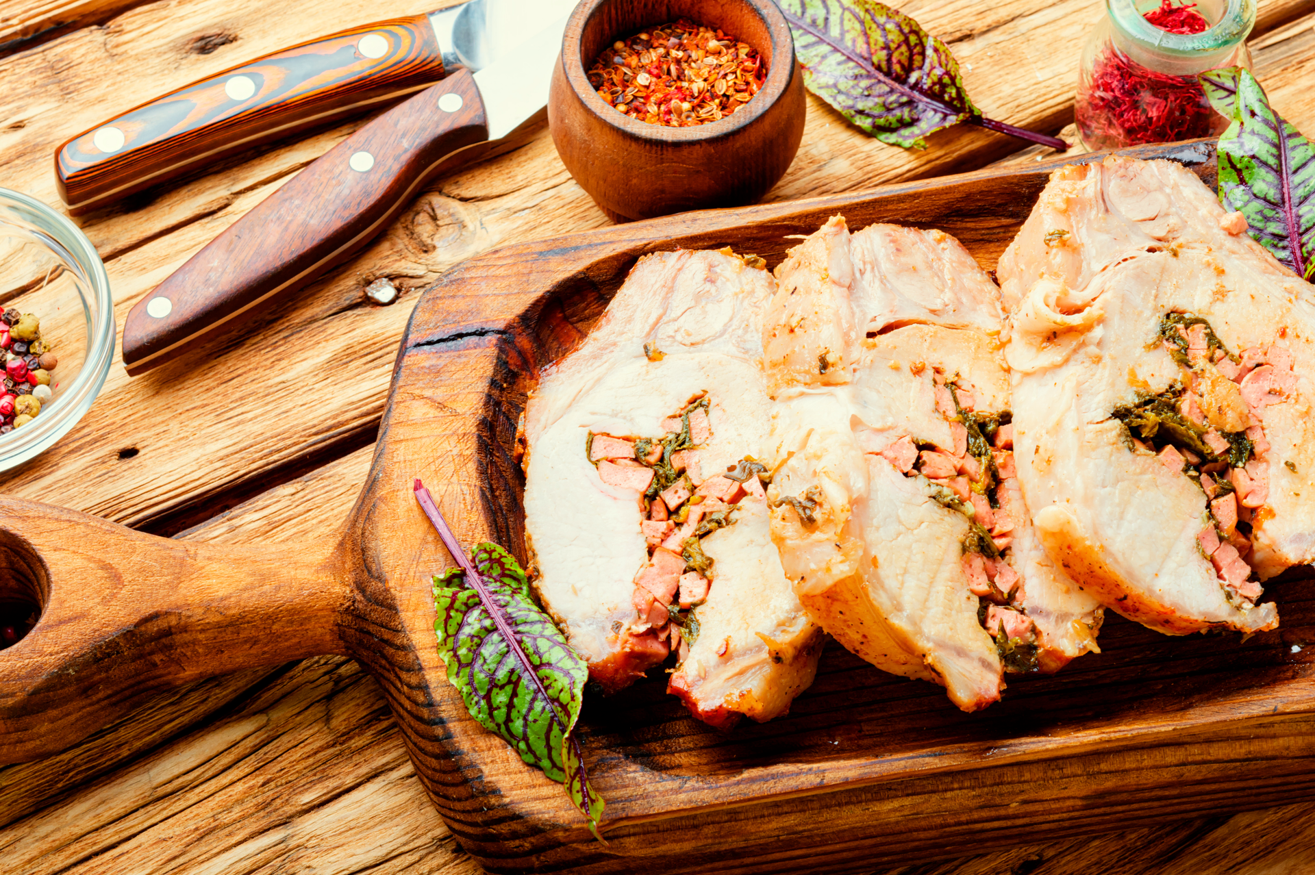 Herb-Roasted Italian Porchetta with Fennel and Garlic