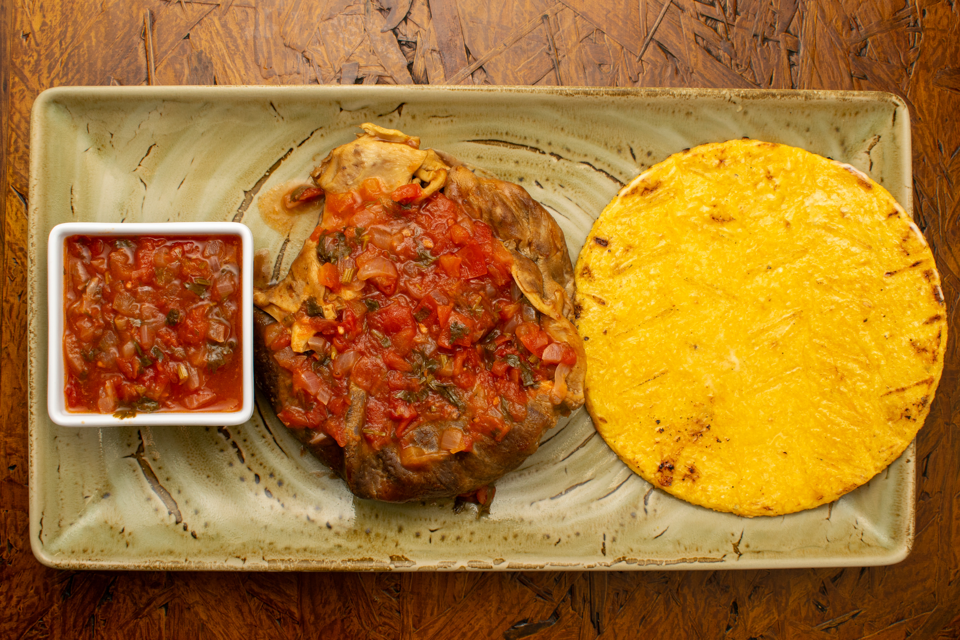 Honduran Lenca Pupusas with Chorizo and Spicy Curtido