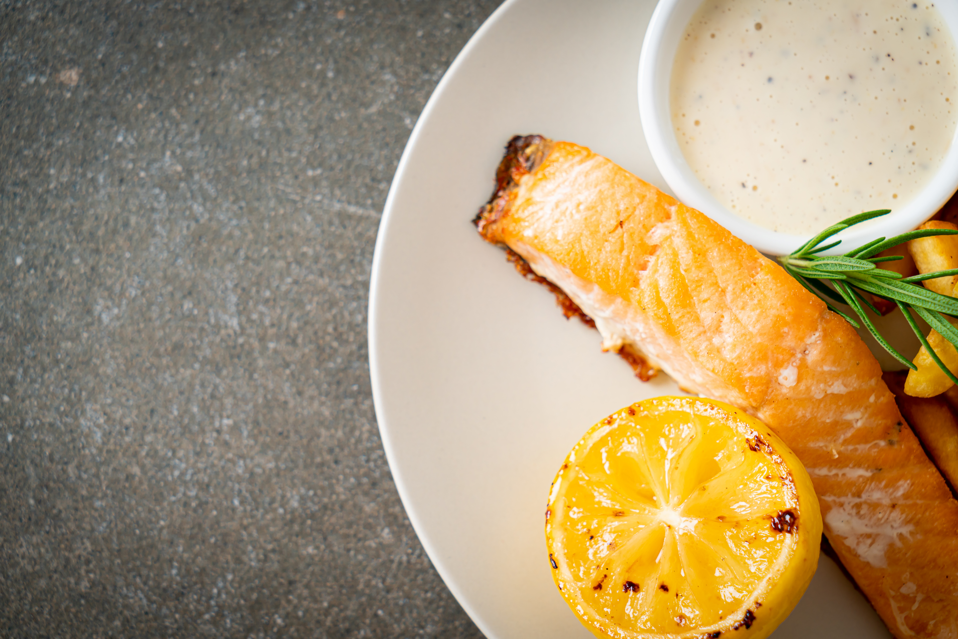 Honey Mustard Glazed Canadian Salmon with Maple Drizzle