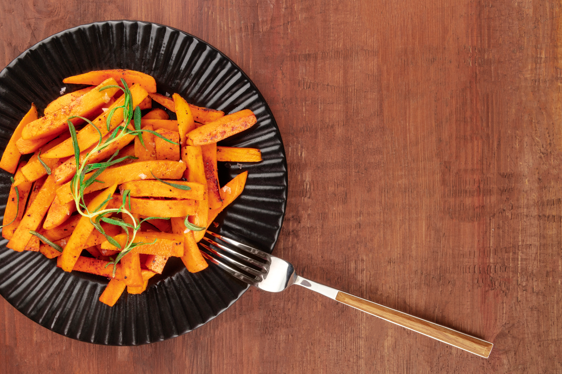 Honey-Ginger Glazed Korean Sweet Potatoes with Toasted Sesame Seeds