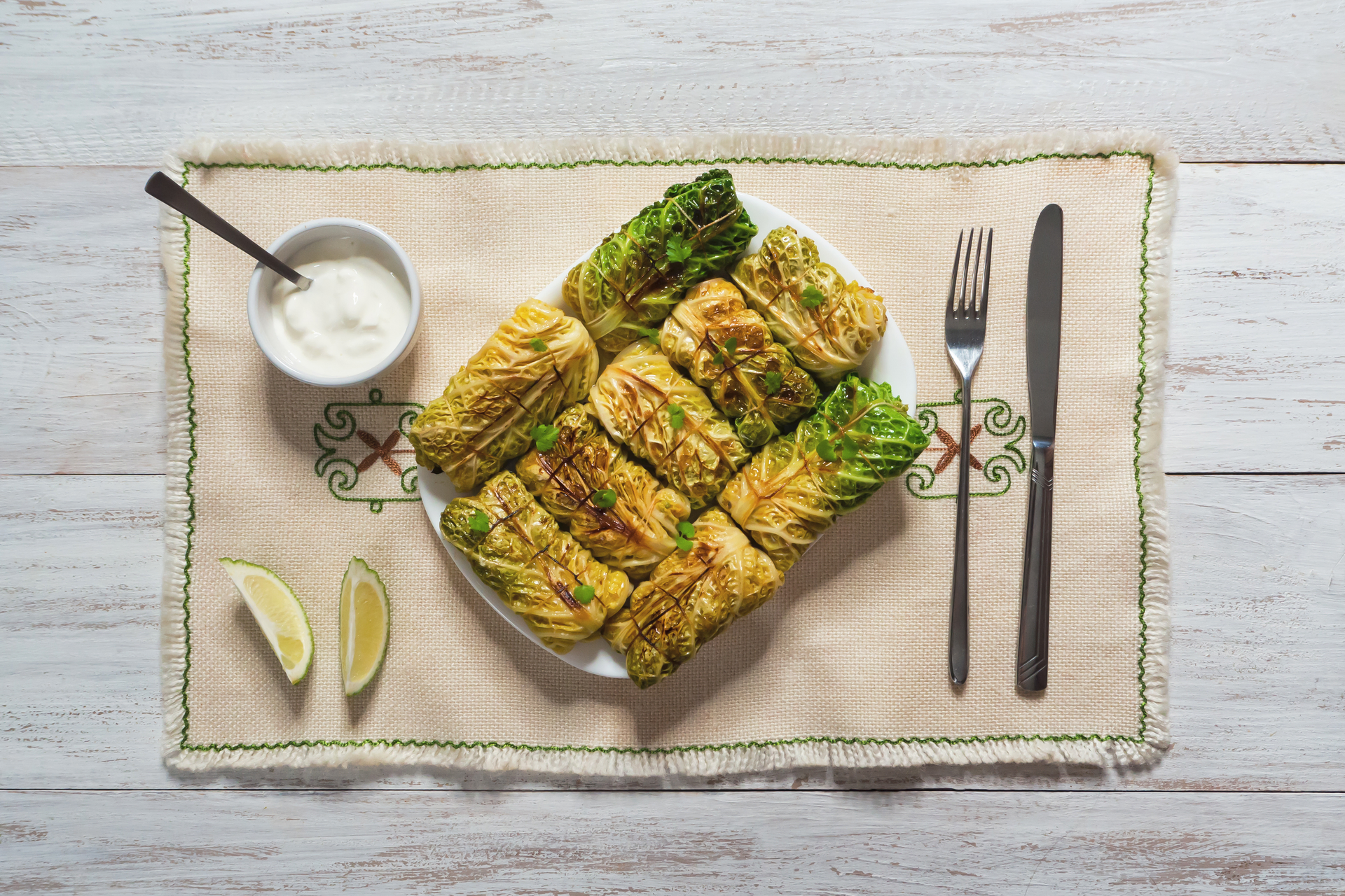 Hungarian Stuffed Cabbage Rolls