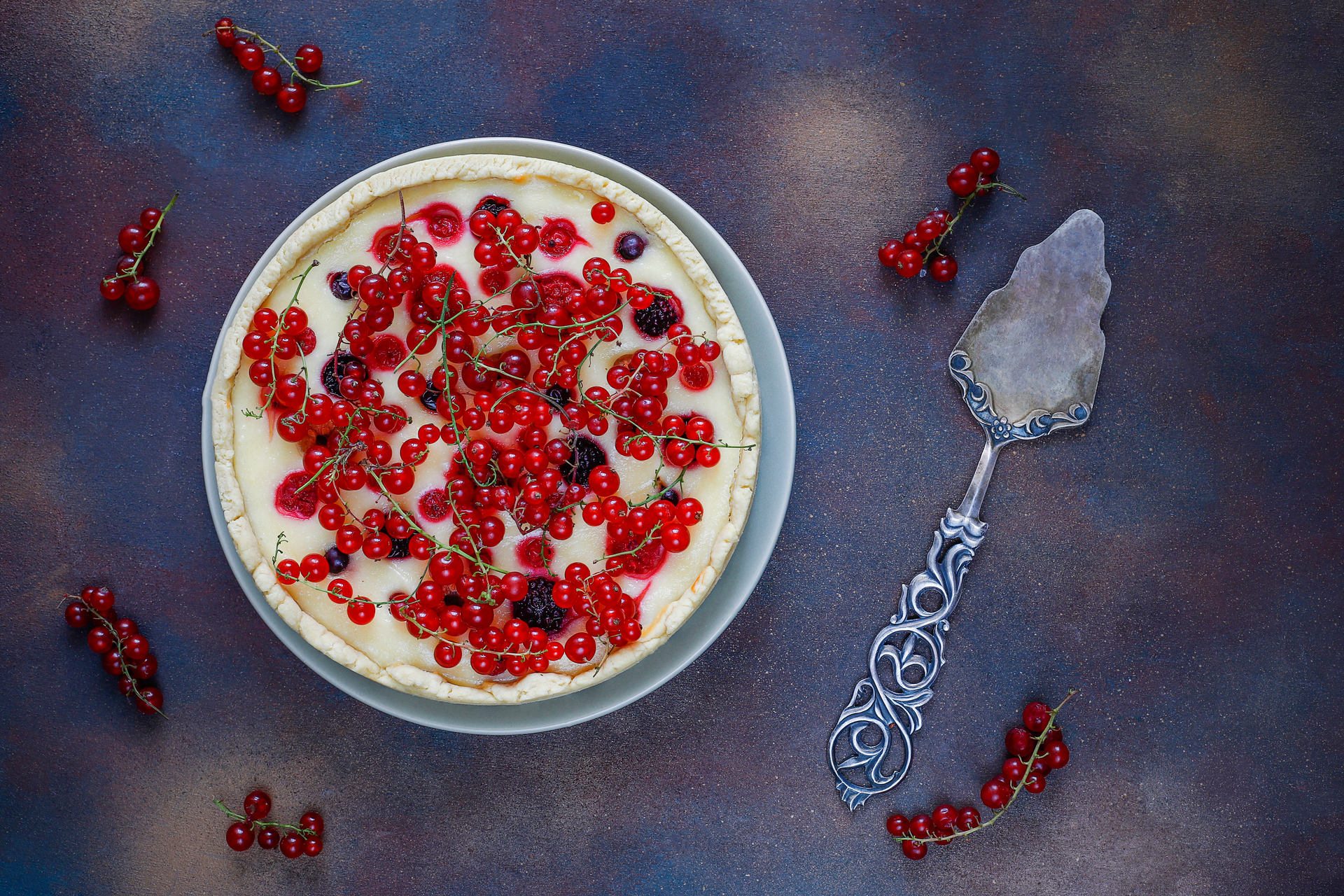 Icelandic Skyr Cake with Wild Berries