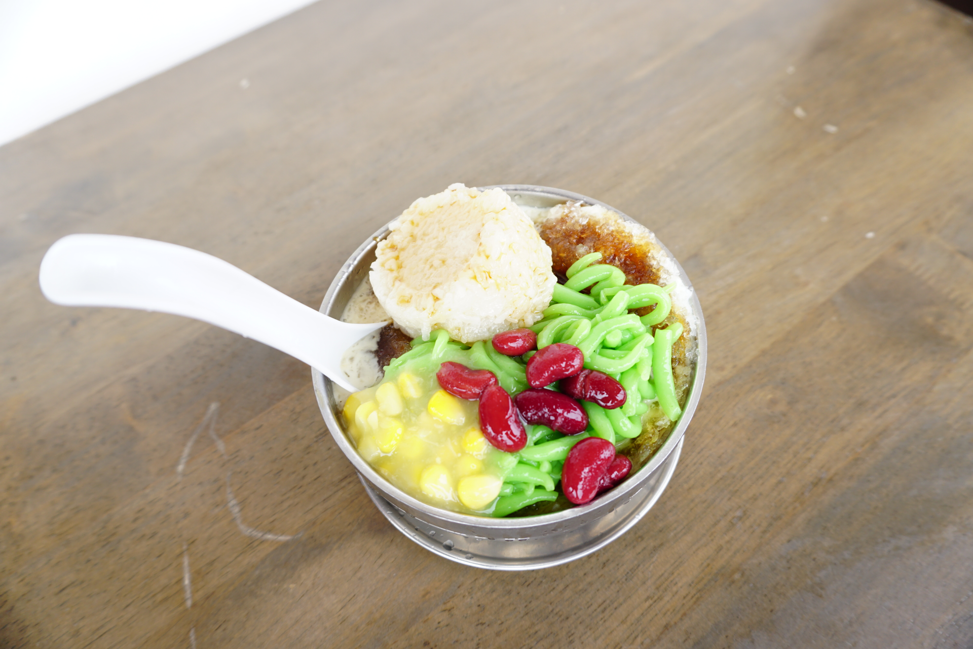 Indonesian Es Teler with Avocado and Young Coconut