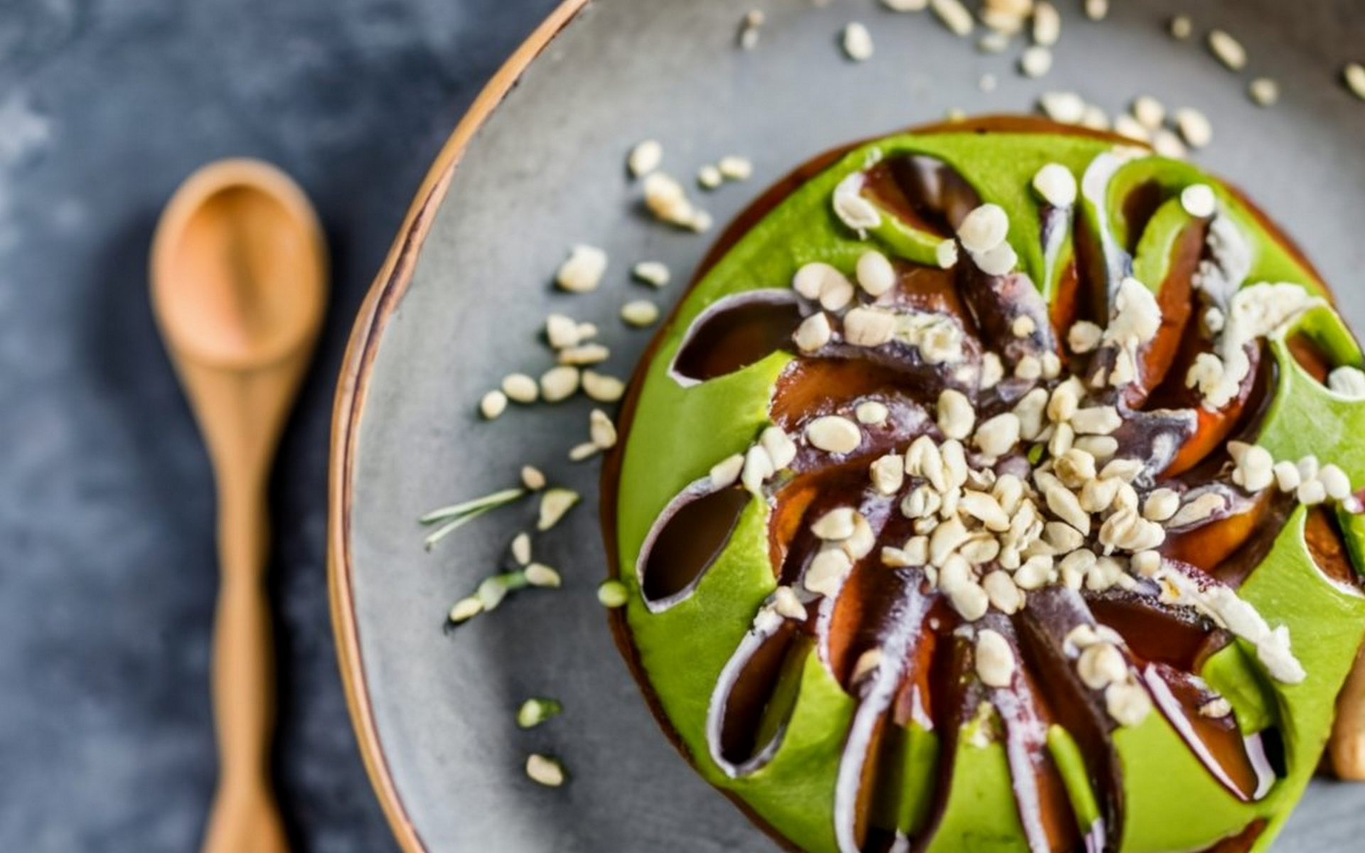 Indulgent Mexican Chocolate and Avocado Mousse with Chili Pepper Sprinkle