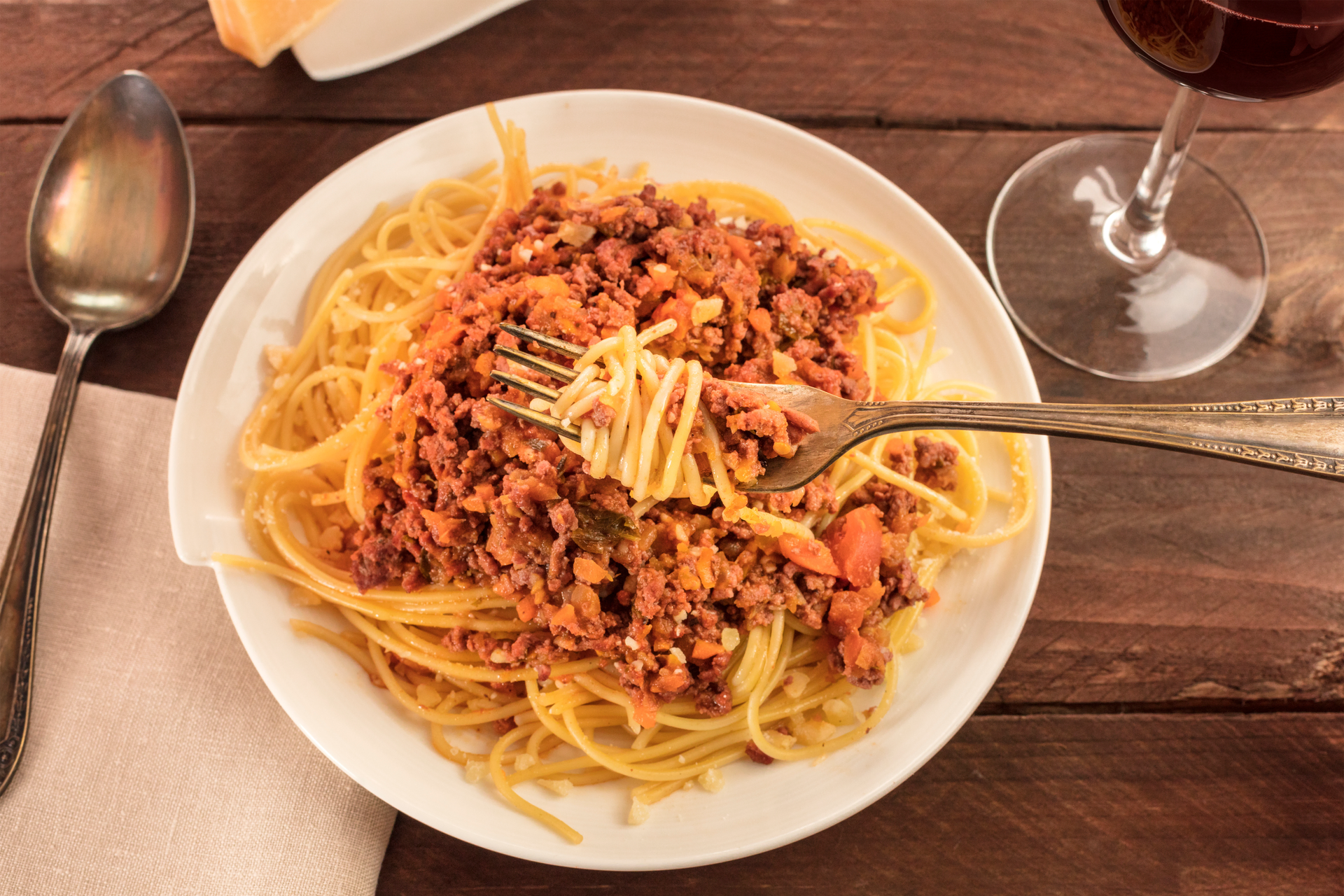 Italian Pici Pasta with Wild Boar Ragu