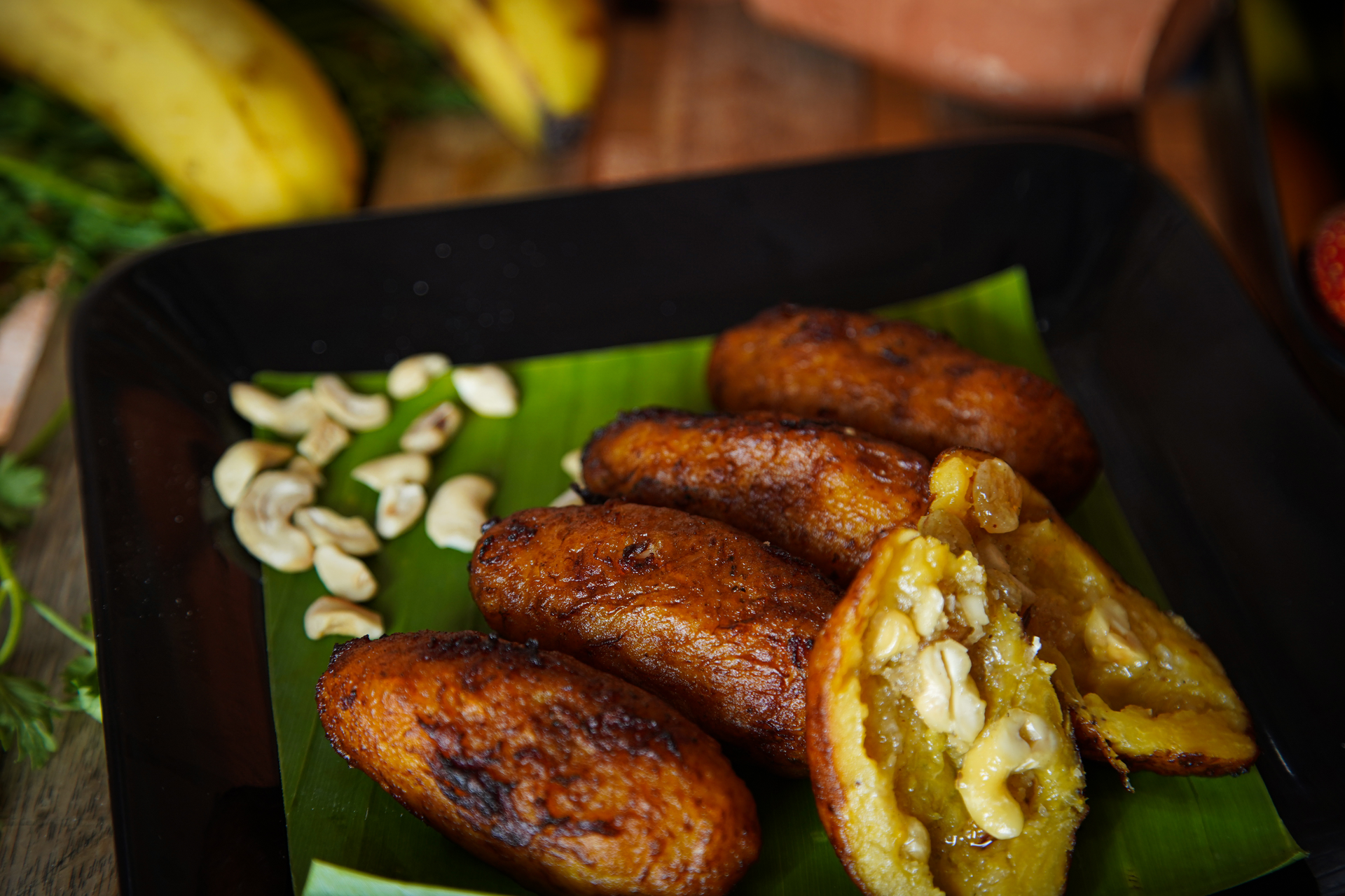 Ivorian Alloco with Fried Sweet Plantains
