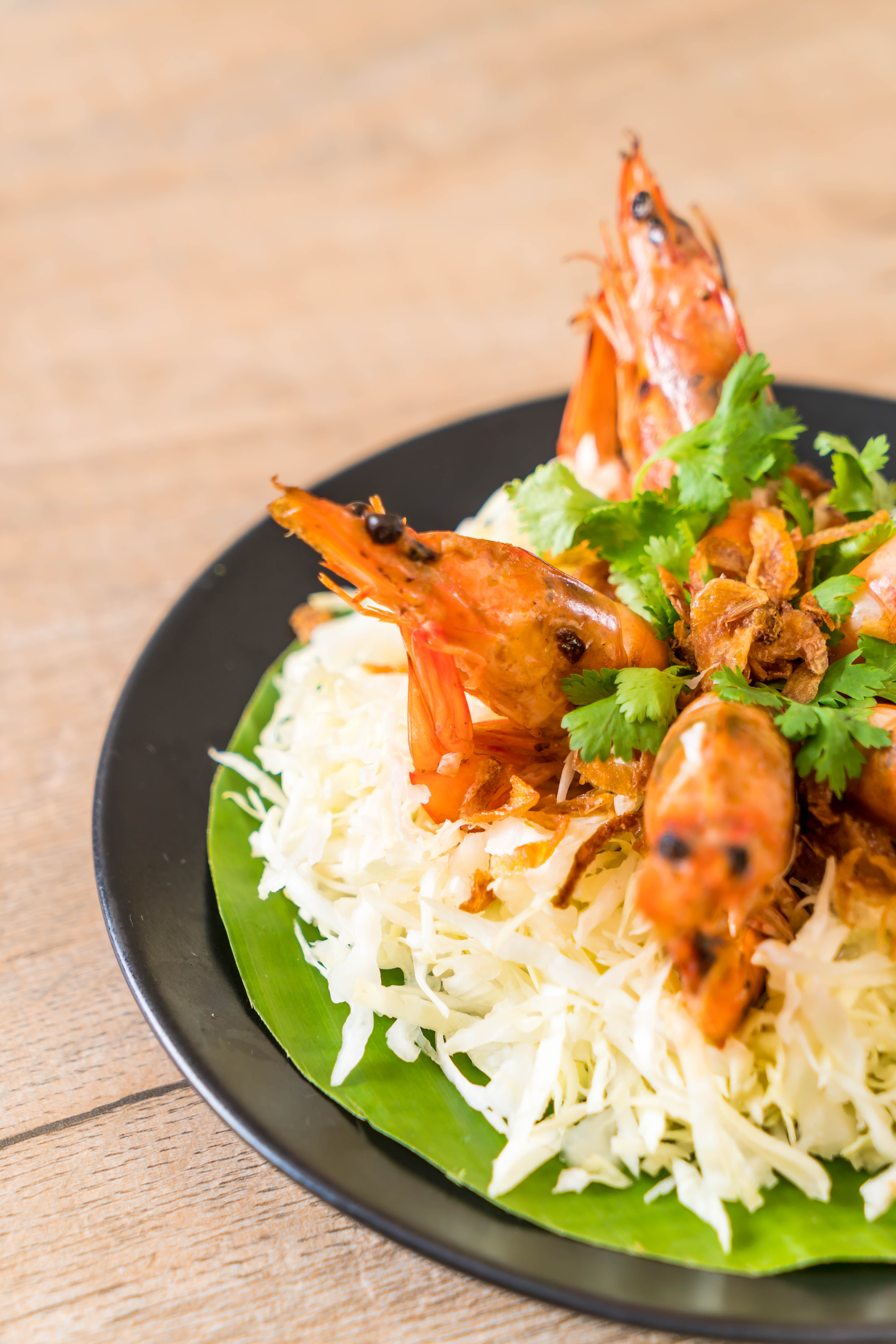 Jamaican Coconut Milk Fried Rice with Spicy Jerk Shrimp