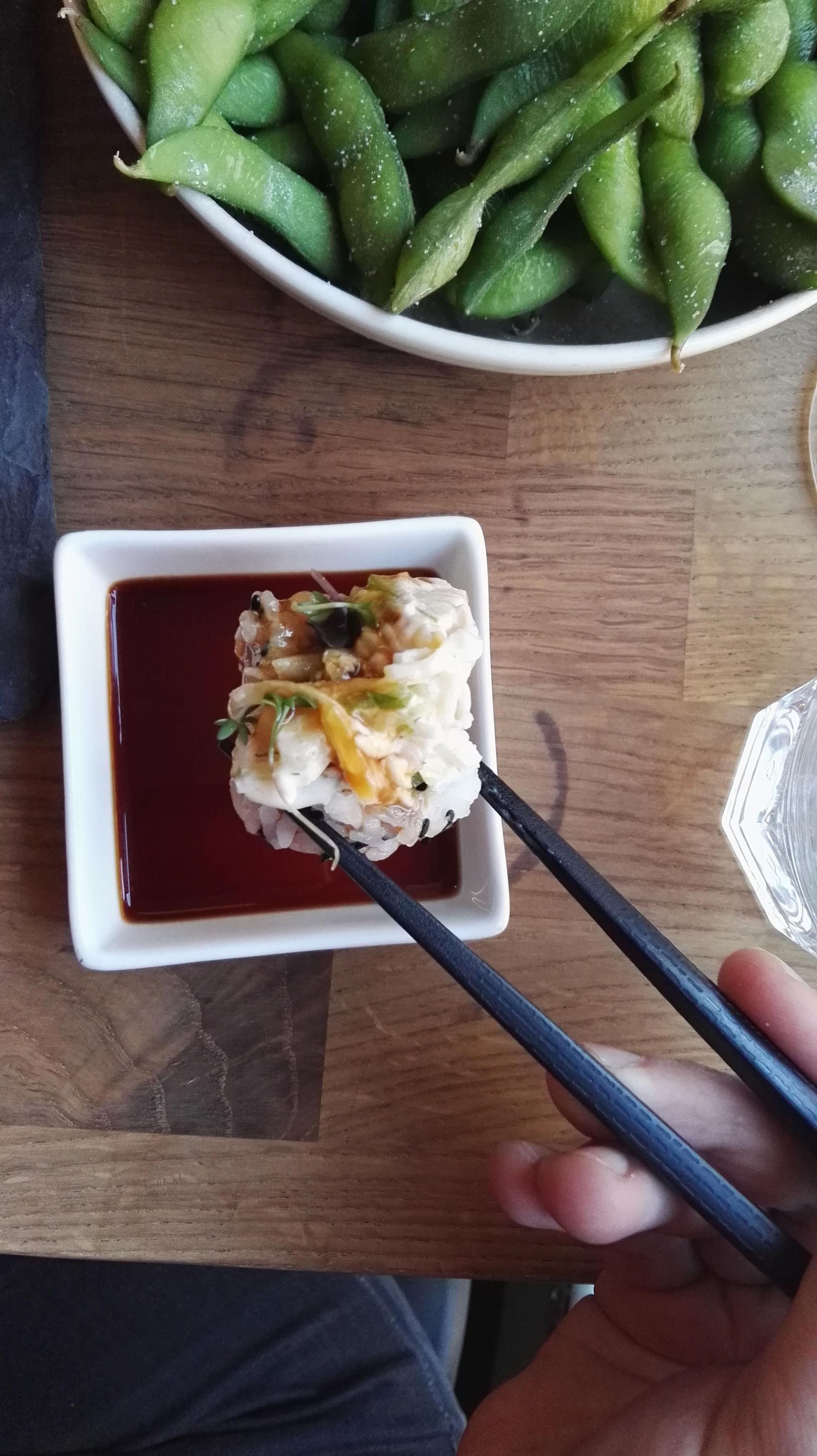 Japanese Ankimo with Ponzu Dipping Sauce