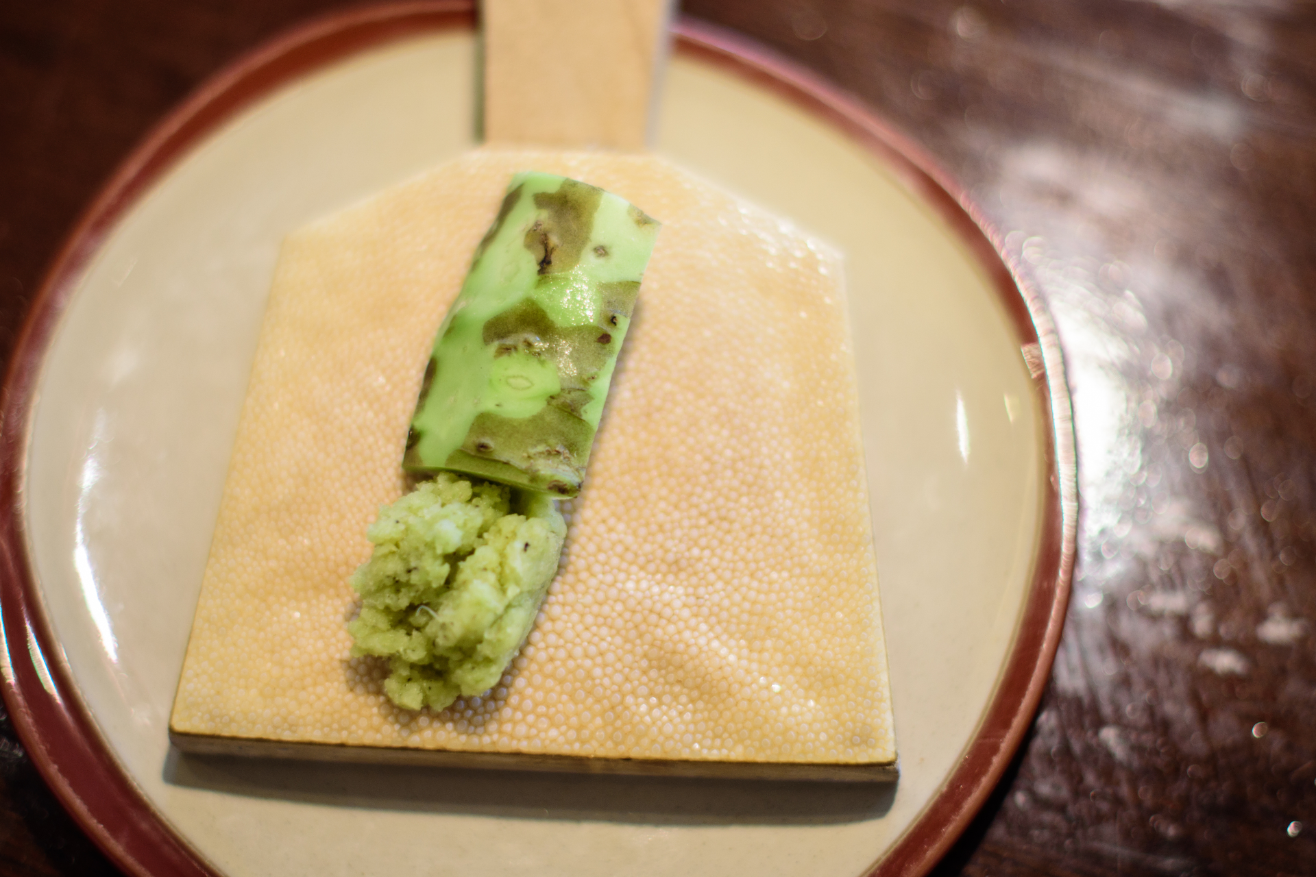 Japanese Taiyaki with Matcha Custard Filling