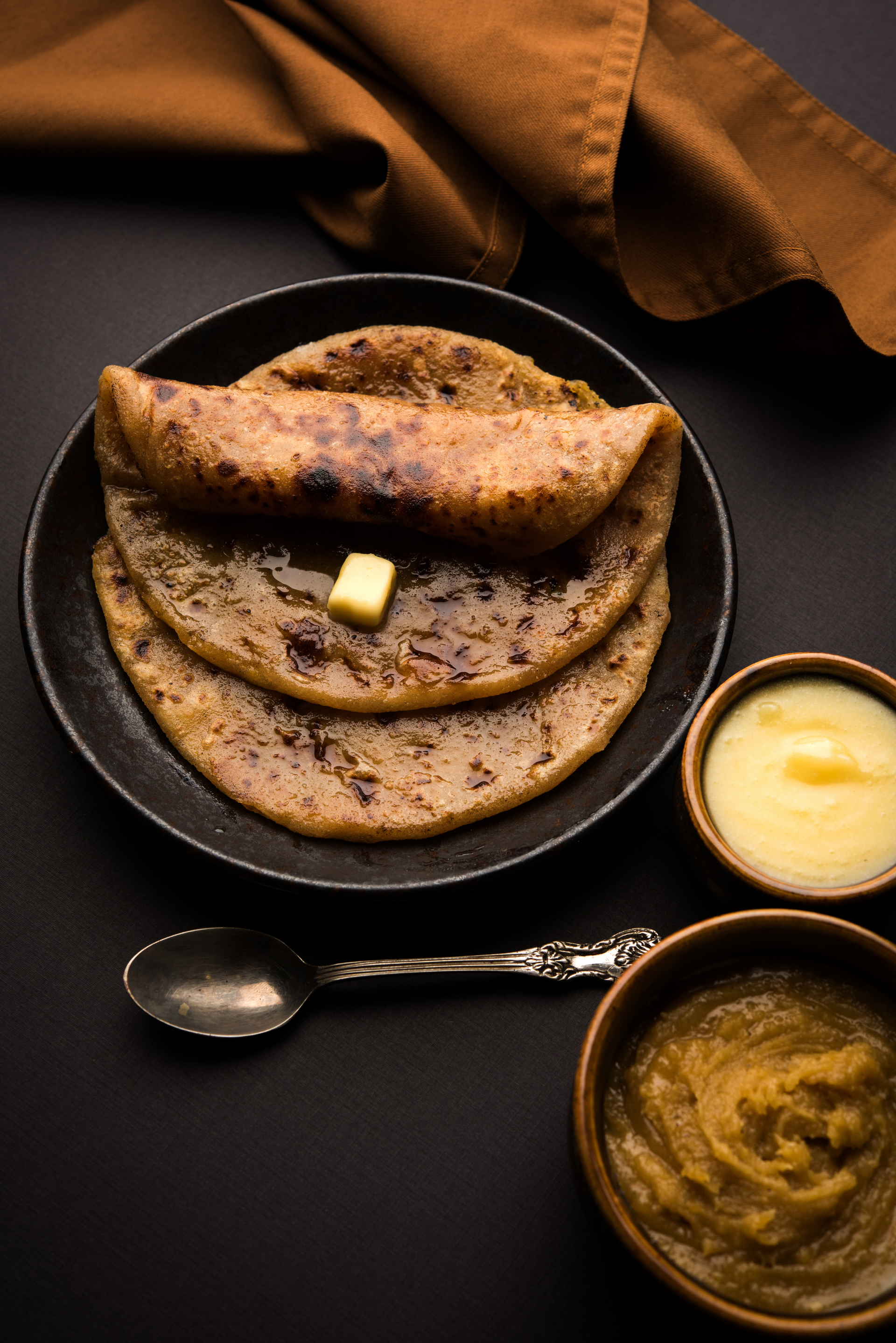 Kenyan Chapati with Cinnamon and Cardamom