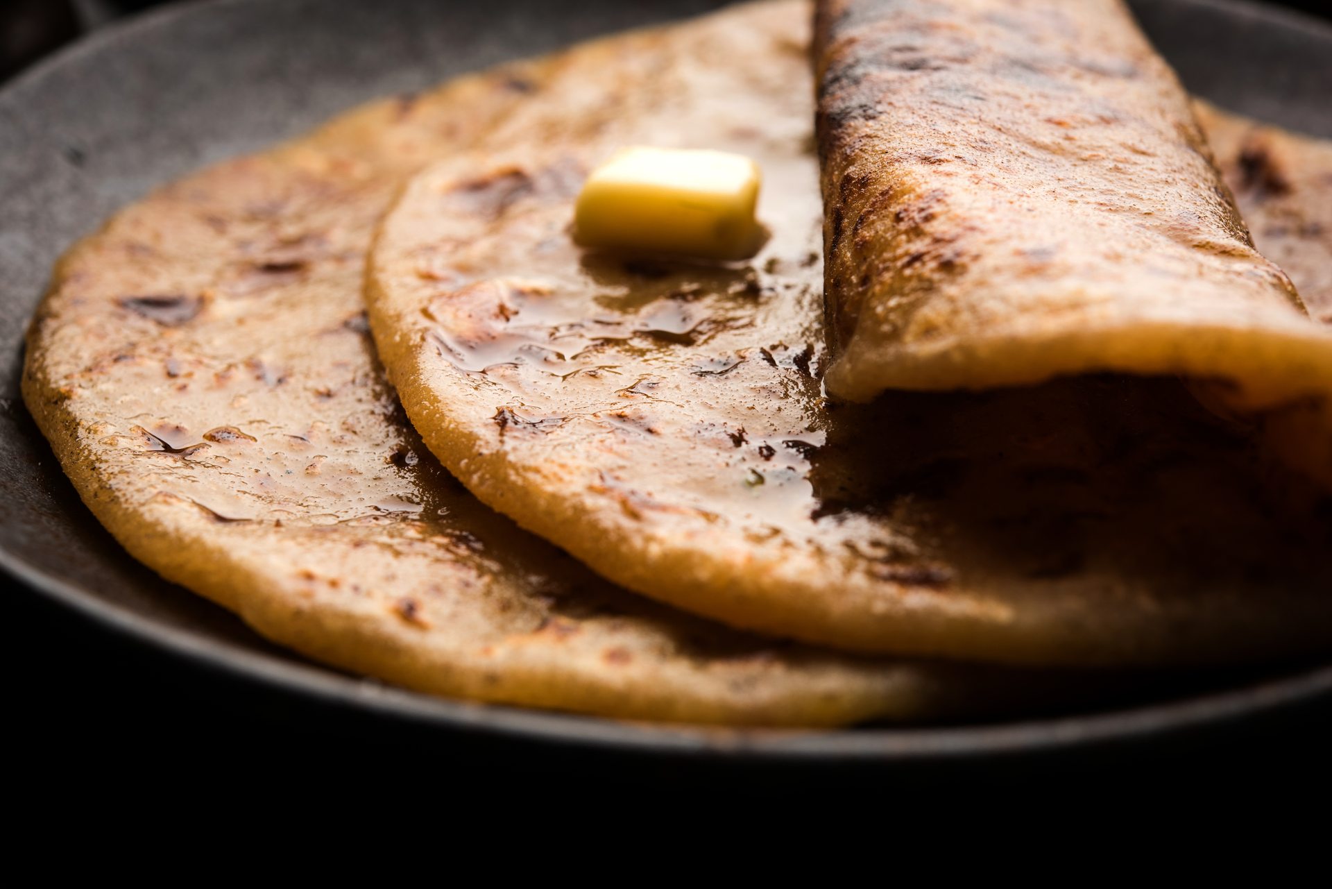 Kenyan Chapati with Cinnamon and Cardamom