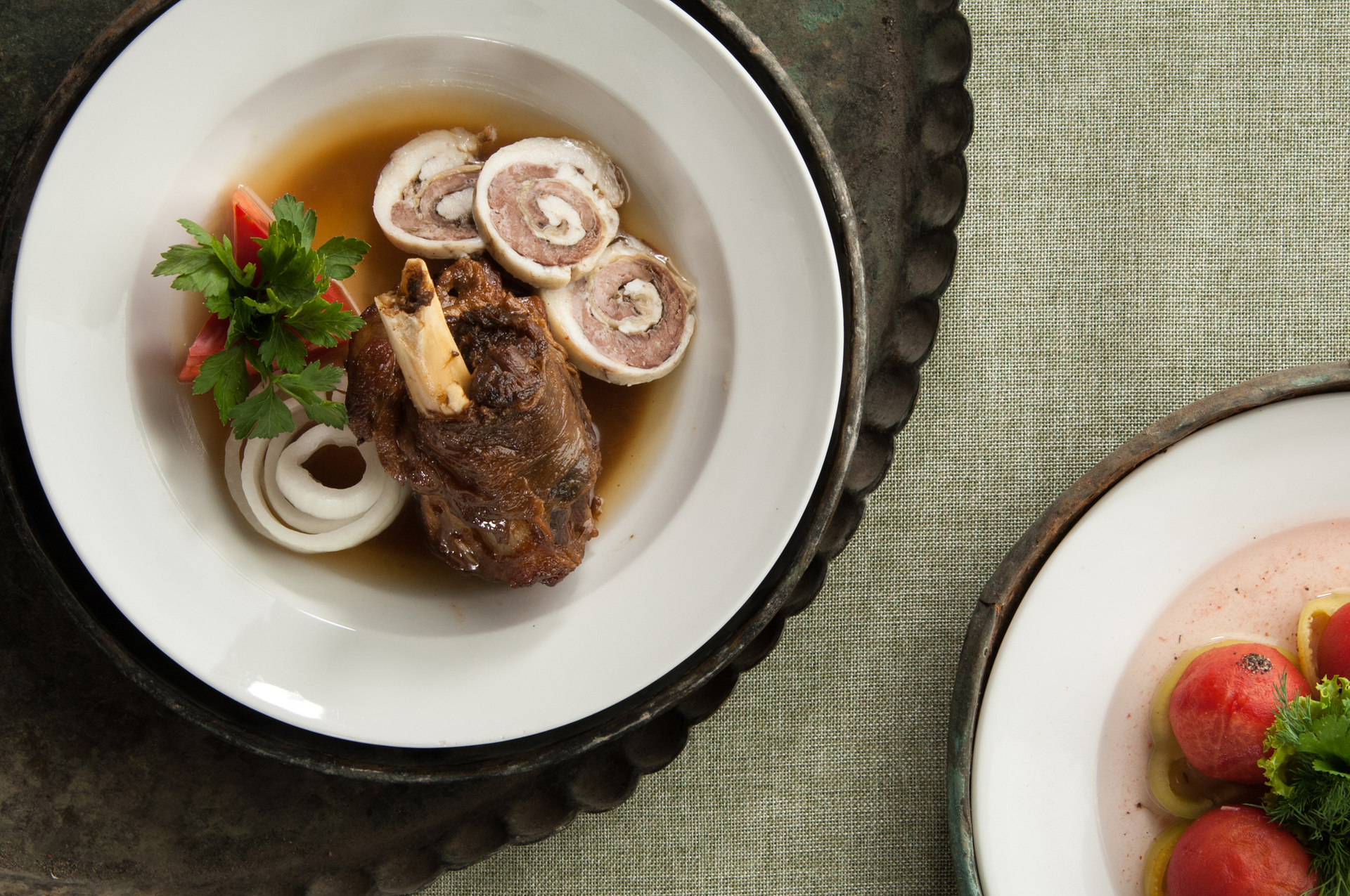 Korean Jangjorim with Braised Beef and Quail Eggs