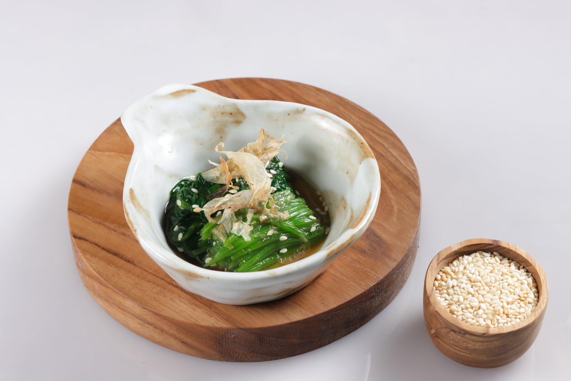 Korean Jeonbokjuk Abalone Porridge with Seaweed Garnish