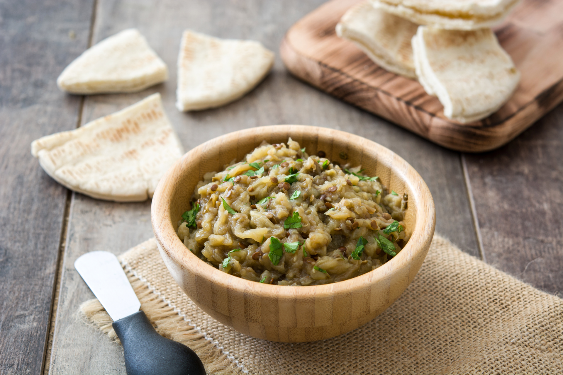 Lebanese Rishta with Lentils and Caramelized Onions