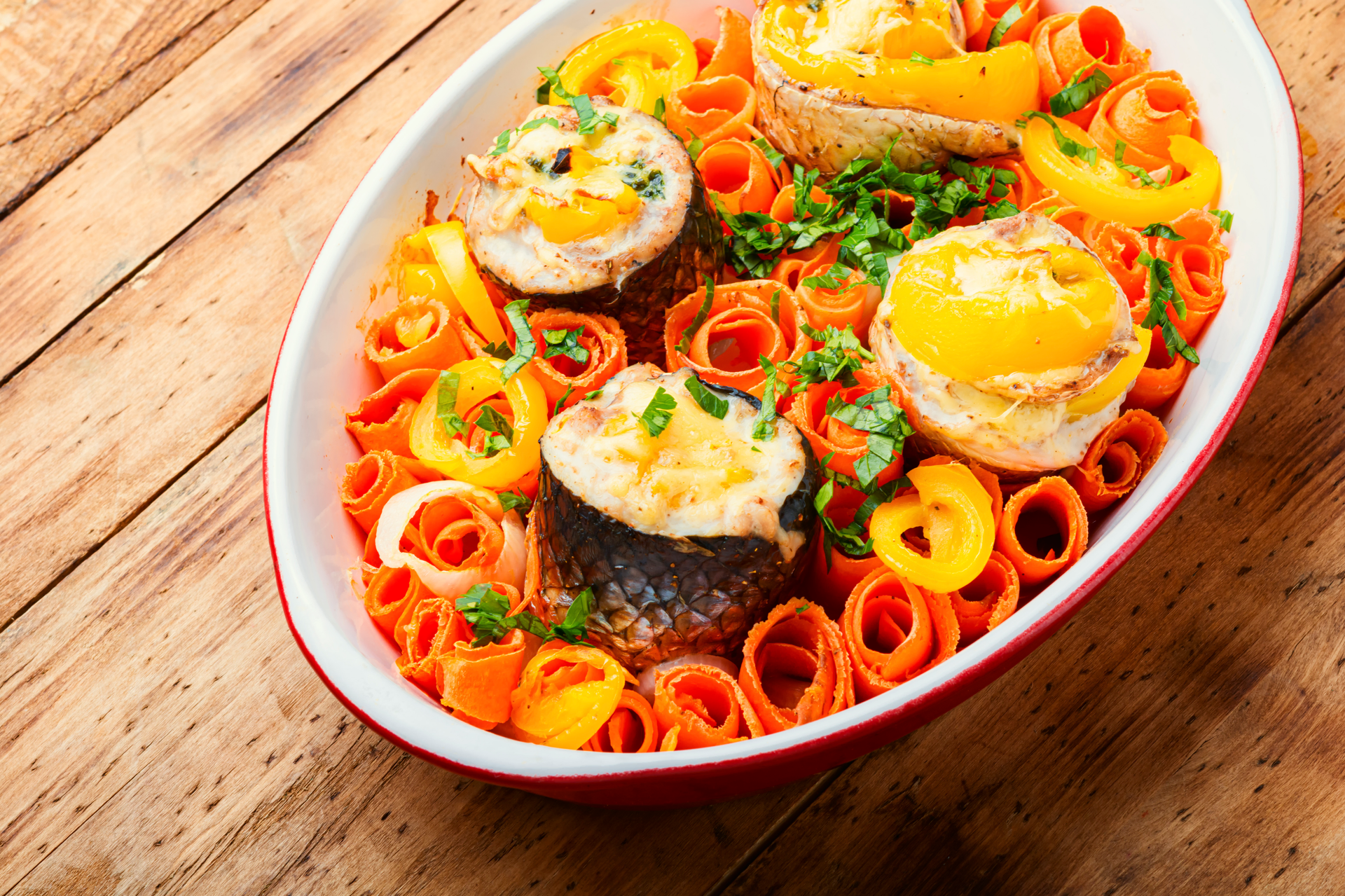 Lemony Portuguese Caldeirada with Seafood Medley