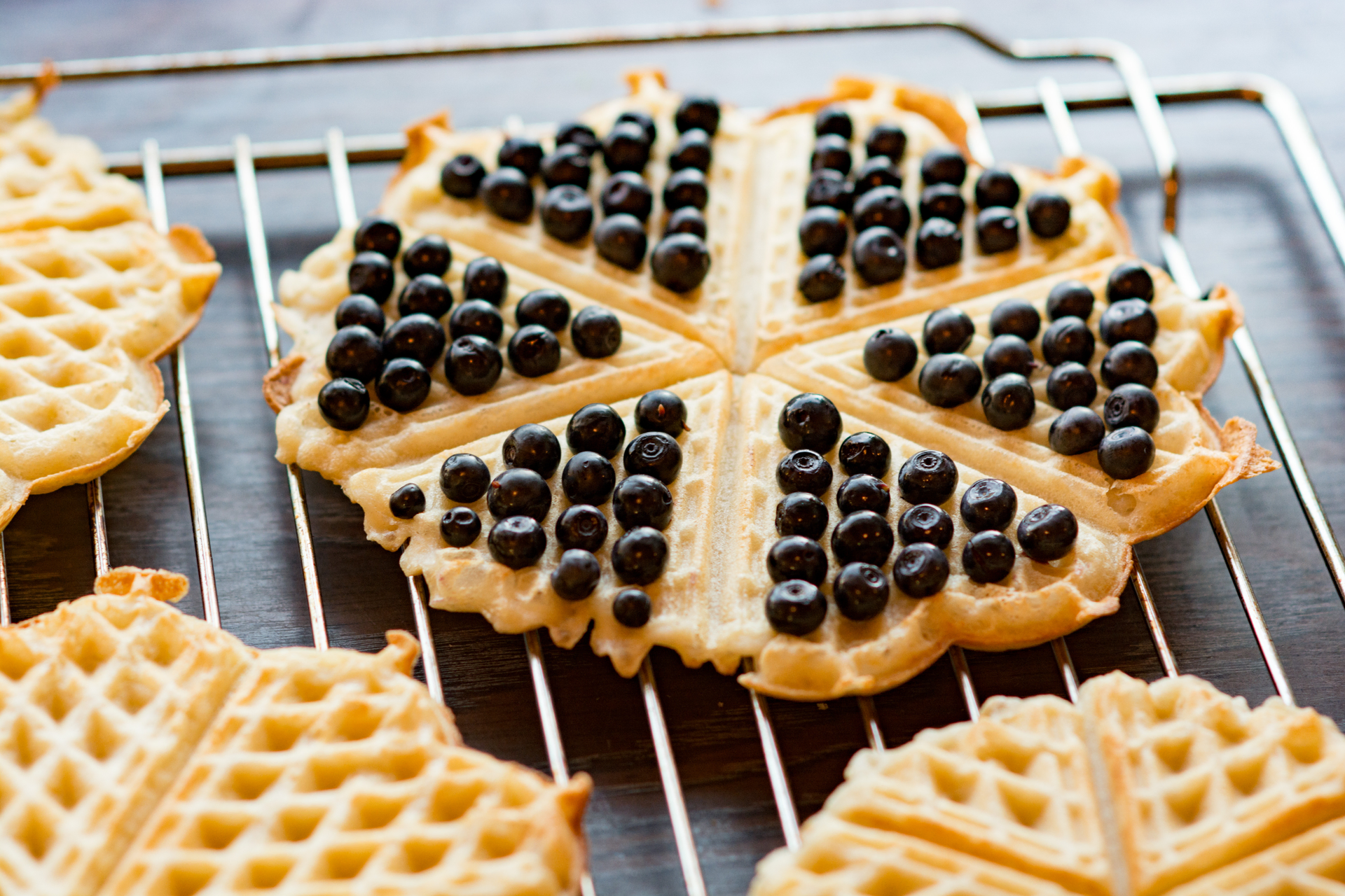Luscious Belgian Liege Waffles with Pearl Sugar Crust