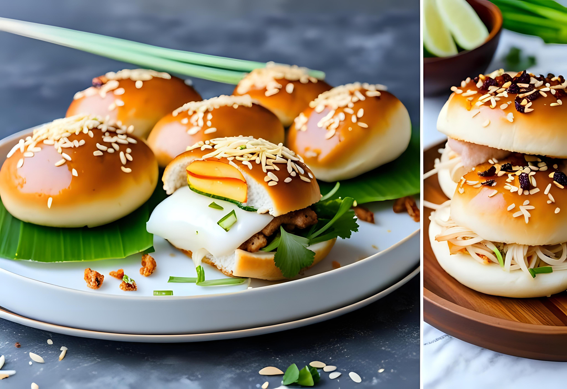 Luscious Vietnamese Banh Khot with Coconut Shrimp Filling