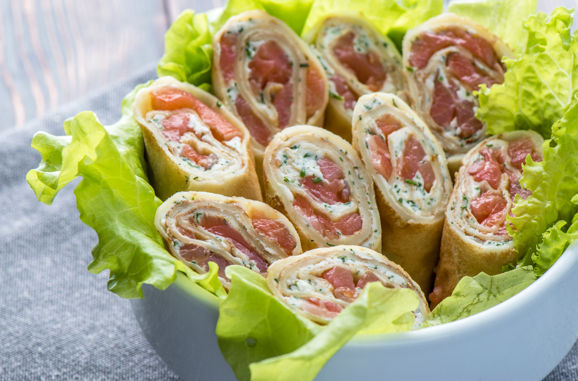 Lush Ukrainian Salo Roll with Garlic and Mustard
