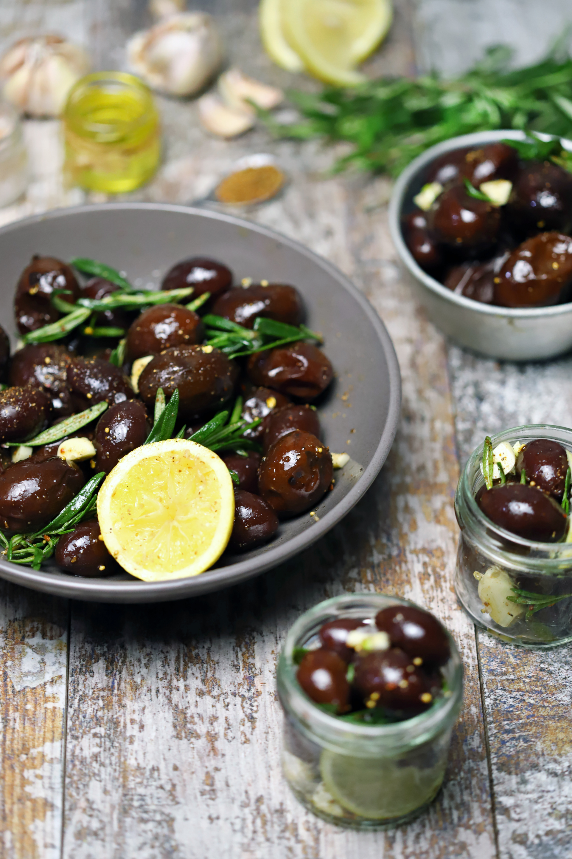 Mediterranean Herb-Roasted Olives
