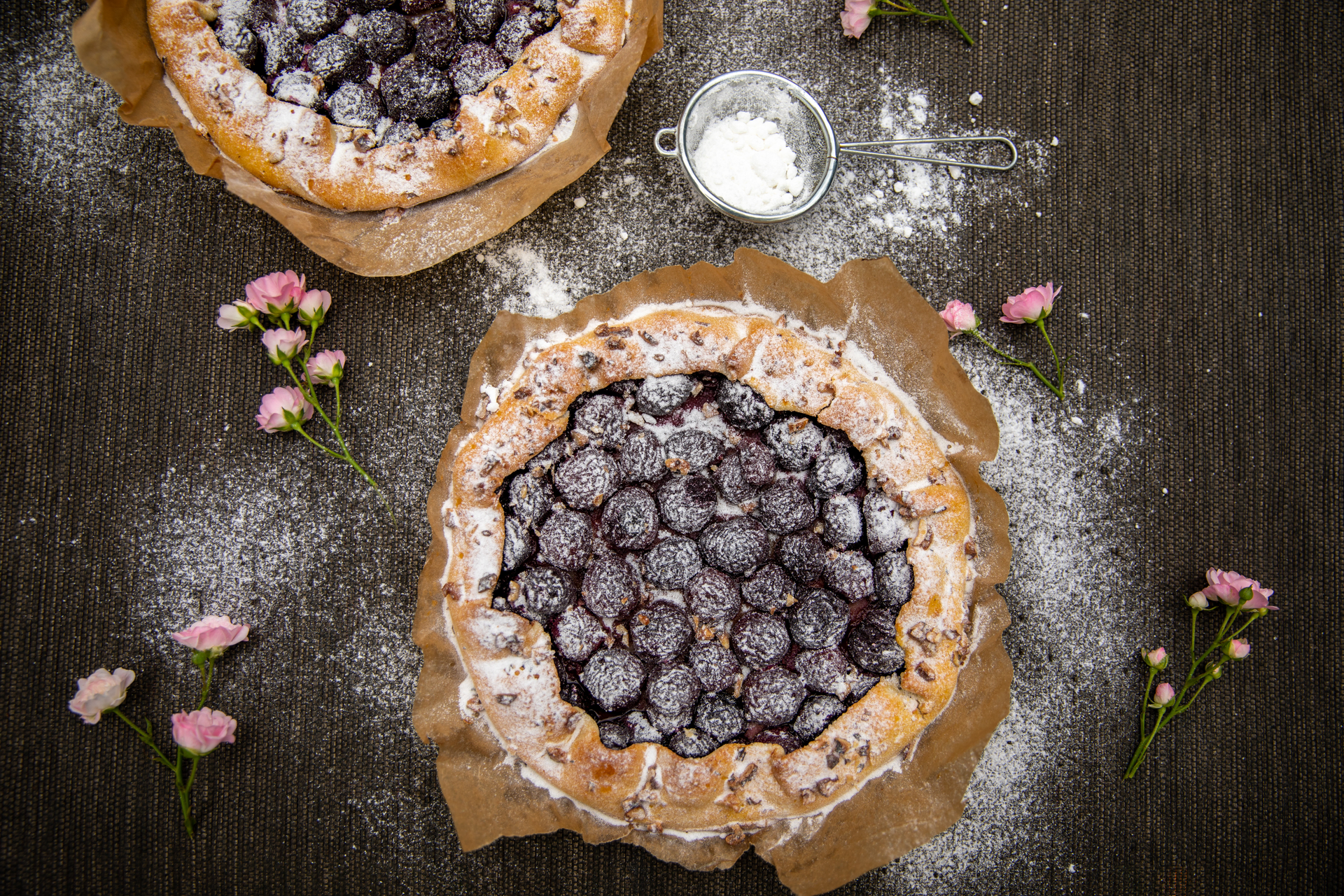 Mellow Finnish Mustikkapiirakka with Cardamom Crust