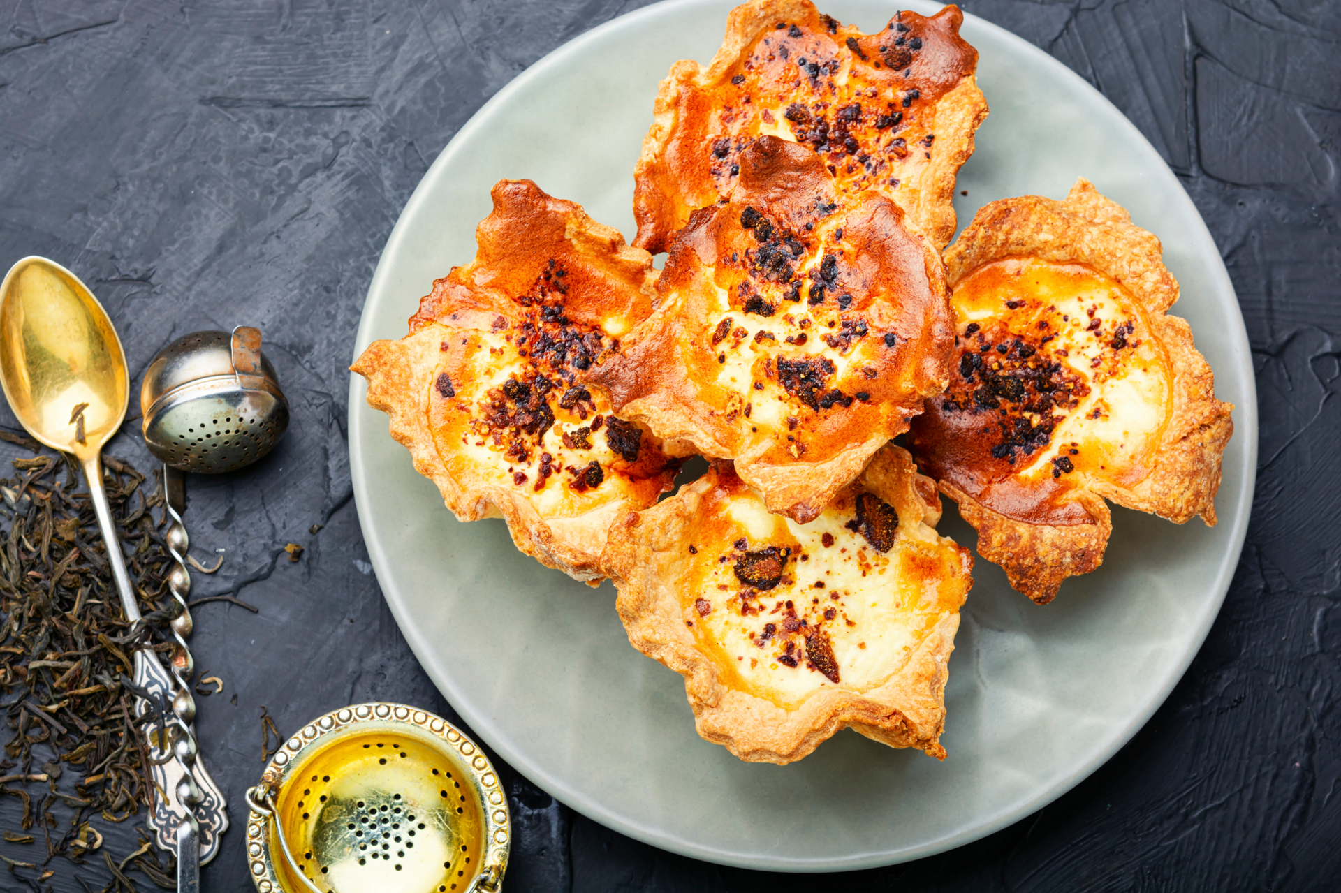 Moroccan Anise Briouats with Honey Glaze