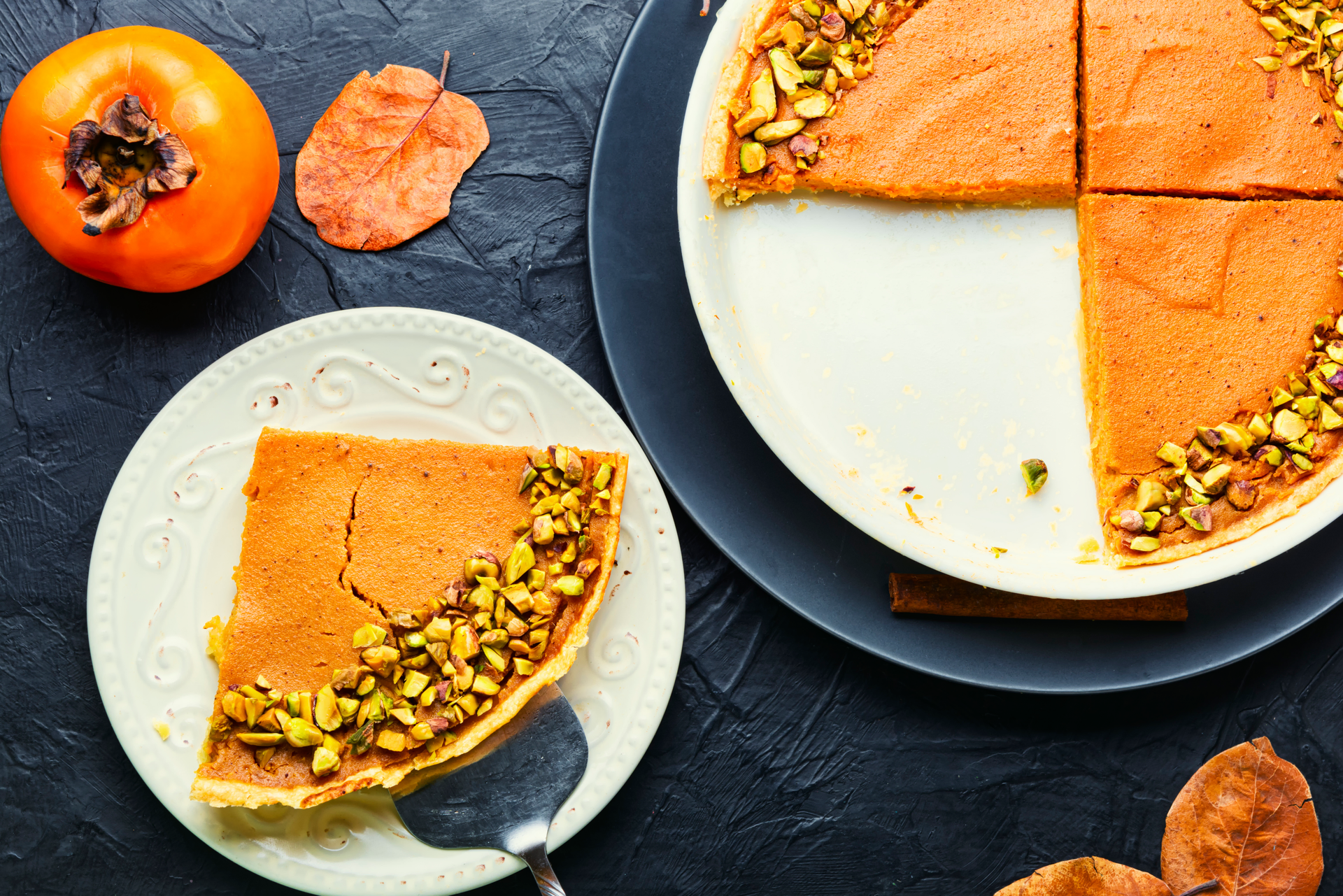 Moroccan Harira Pie with Phyllo and Toasted Almonds