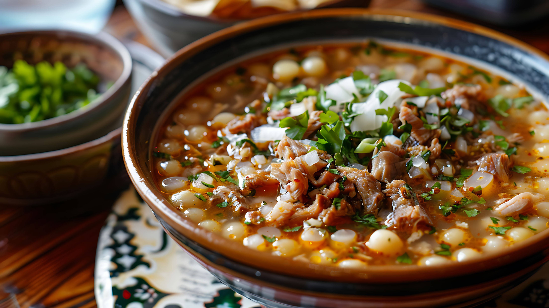 Moroccan Harira with Lentils and Lamb