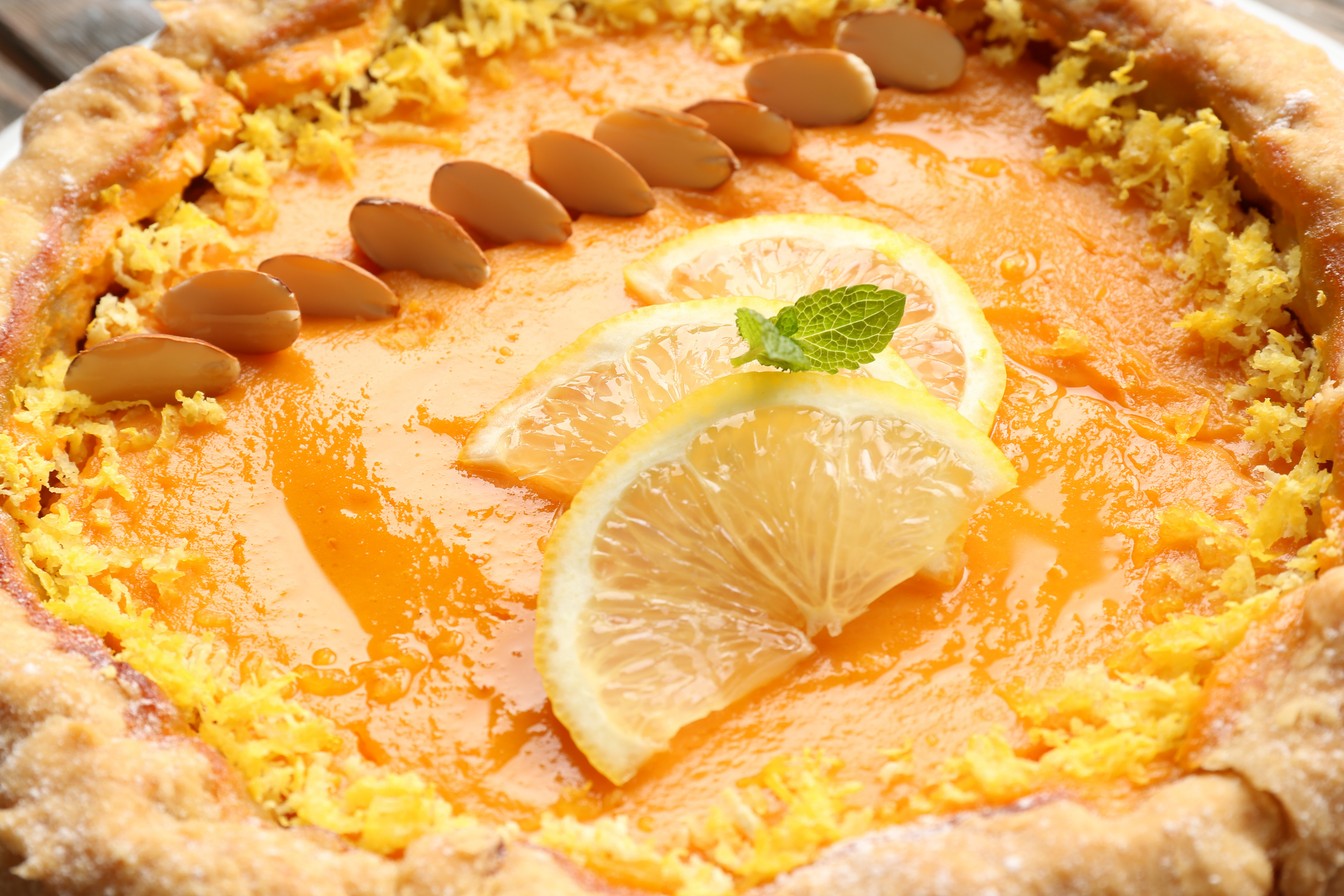 Moroccan Orange Blossom Cake with Almond Buttercream