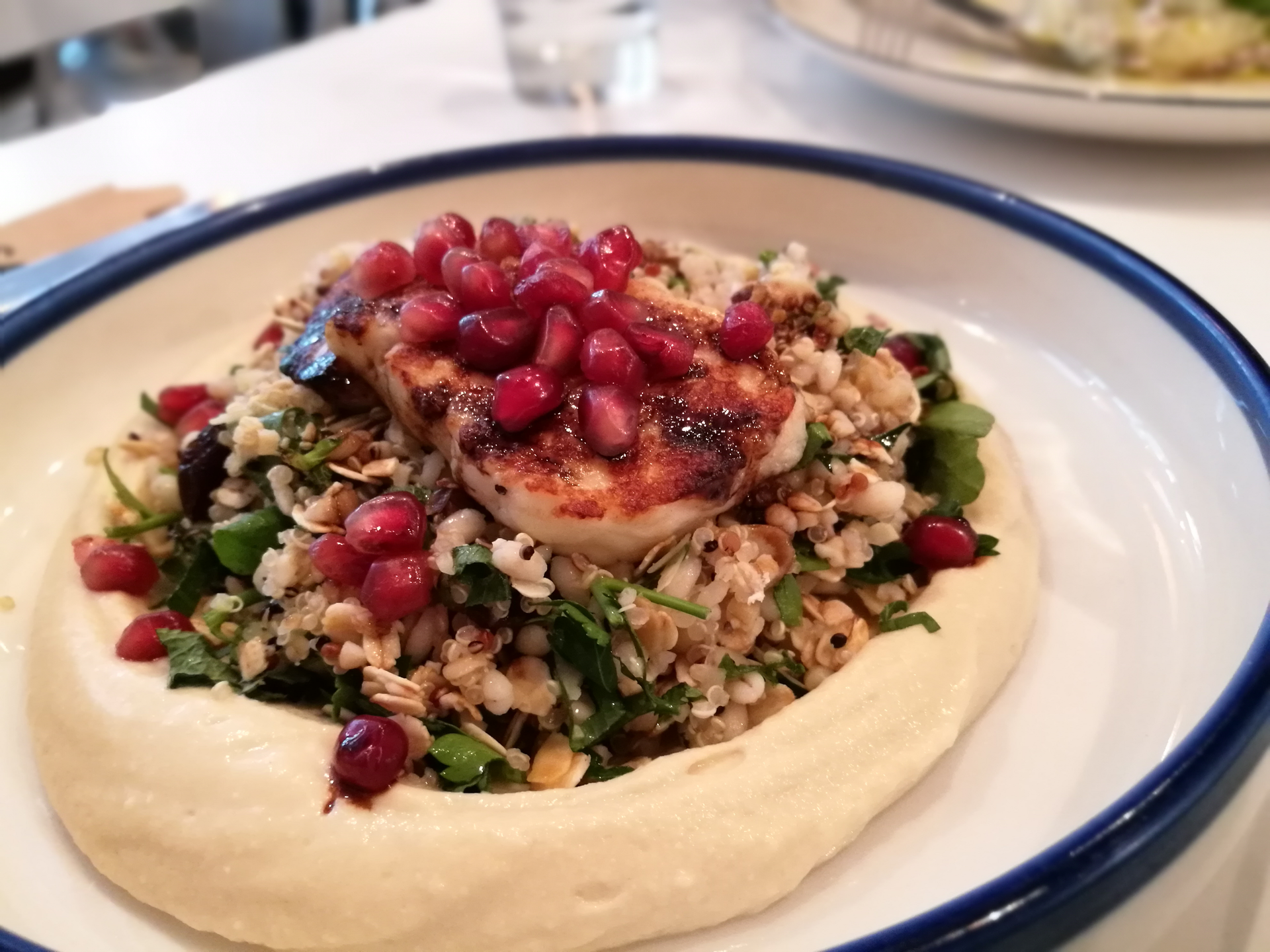 Moroccan Quinoa Couscous with Figs and Harissa Vinaigrette