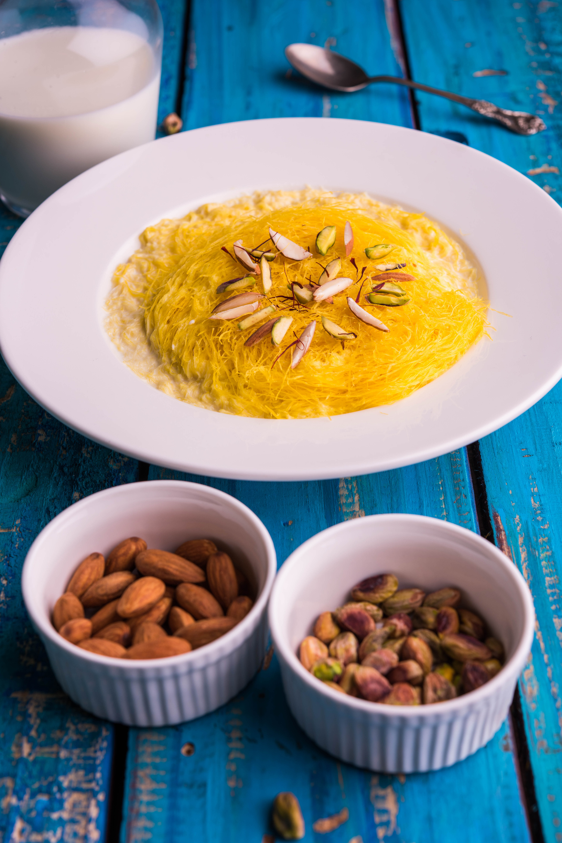 Moroccan Seffa Medfouna with Almonds and Raisins