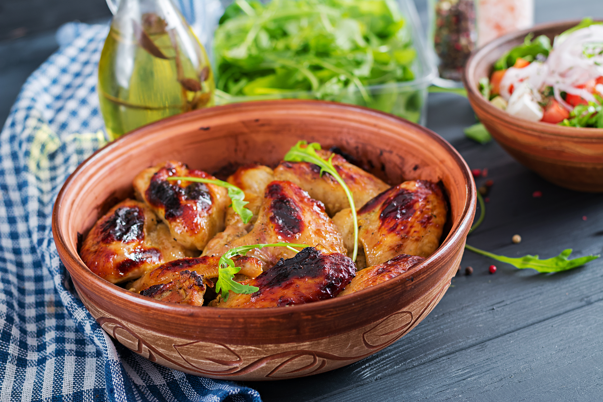 Moroccan Spiced Chicken with Date and Olive Relish