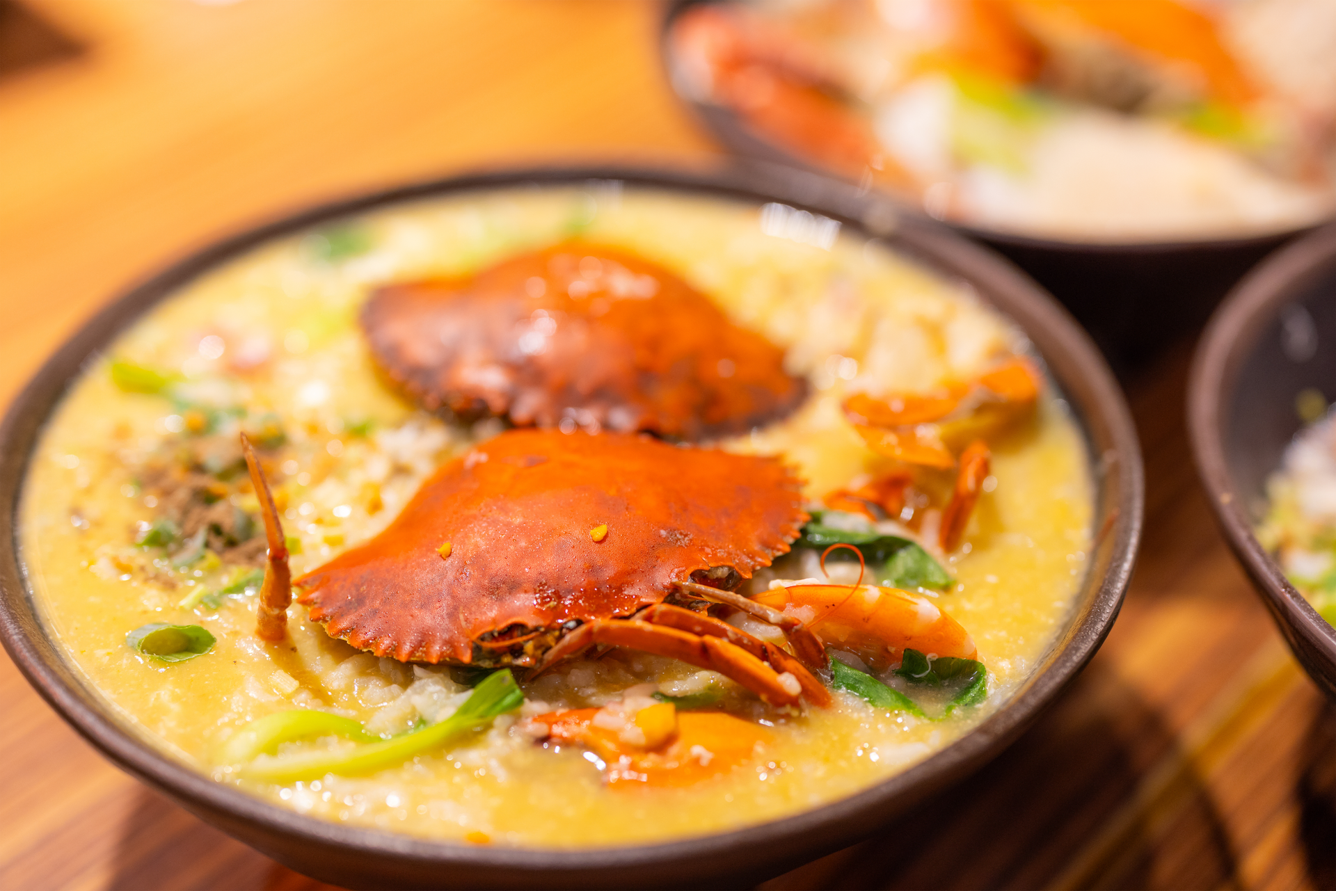 Mozambique Curry Crab Soup with Coconut Ginger